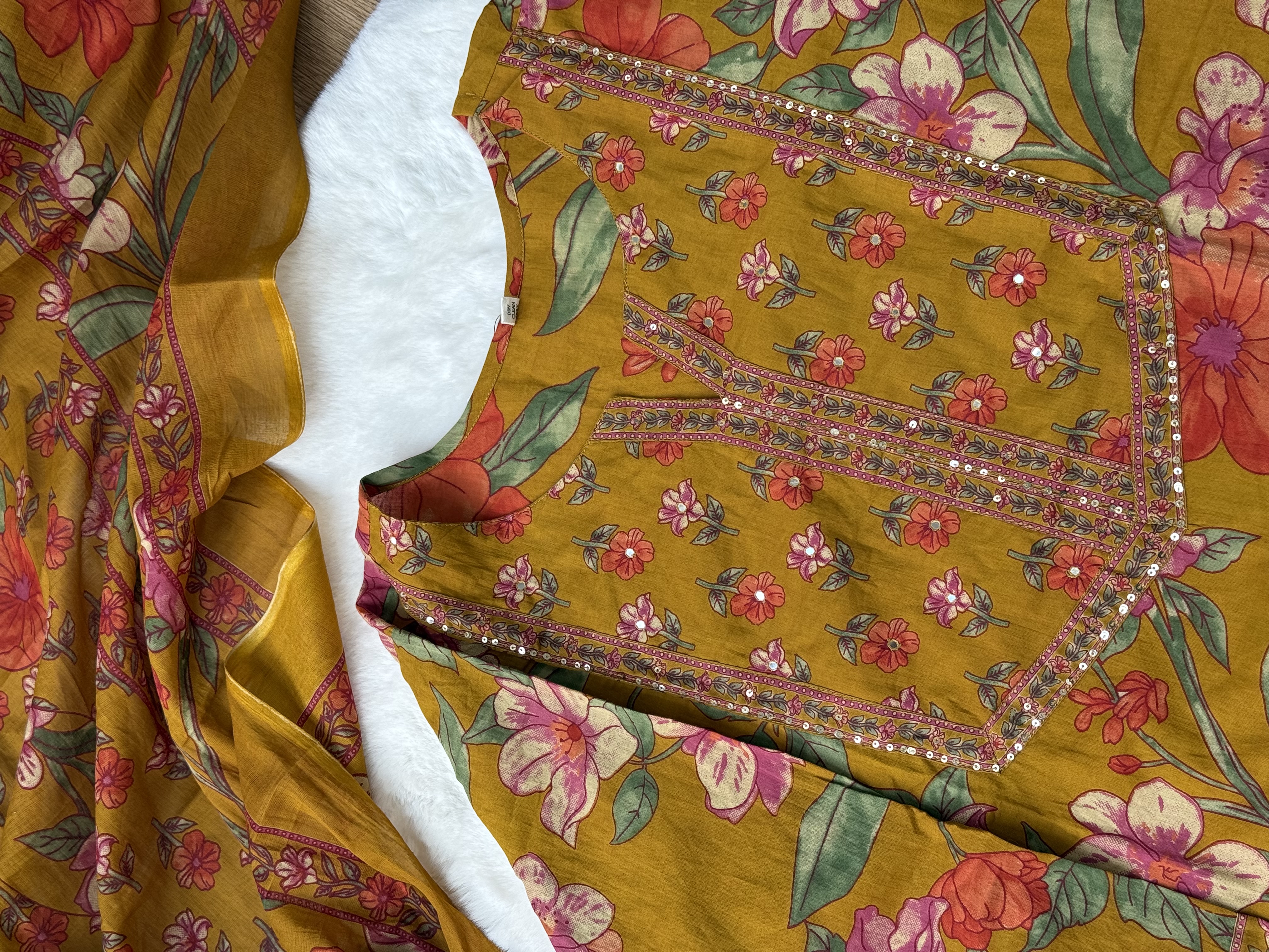 Cotton Kurta Set