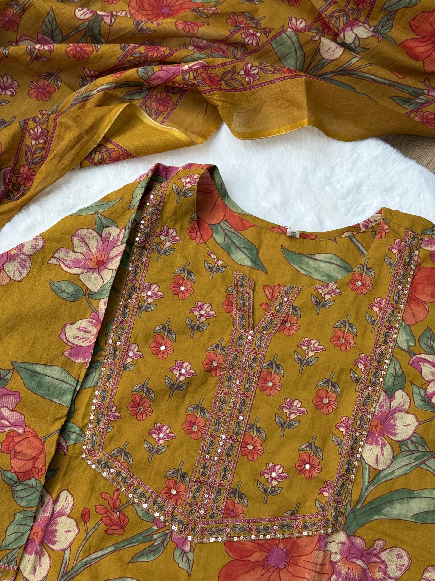 Cotton Kurta Set