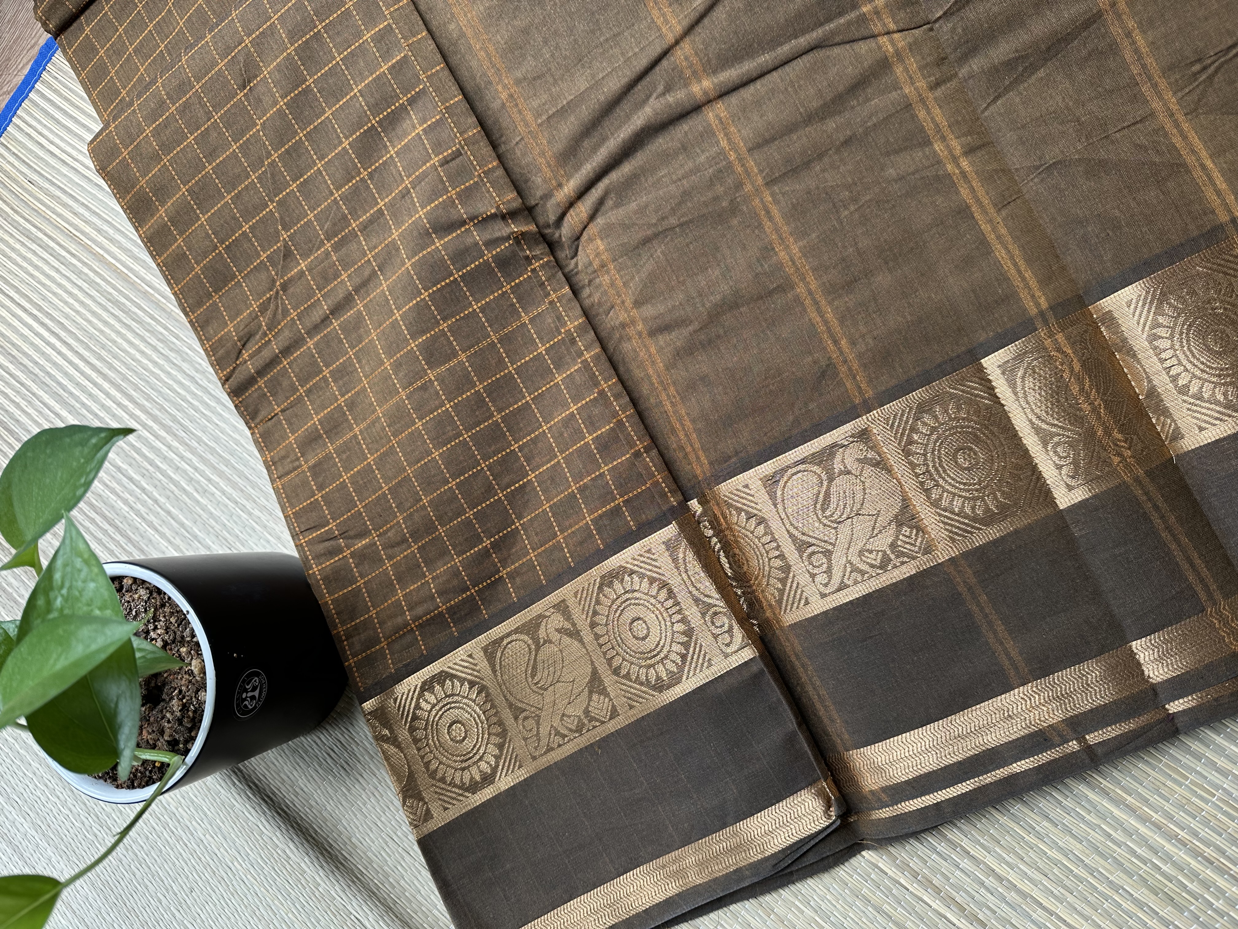 Kanchi Cotton Saree