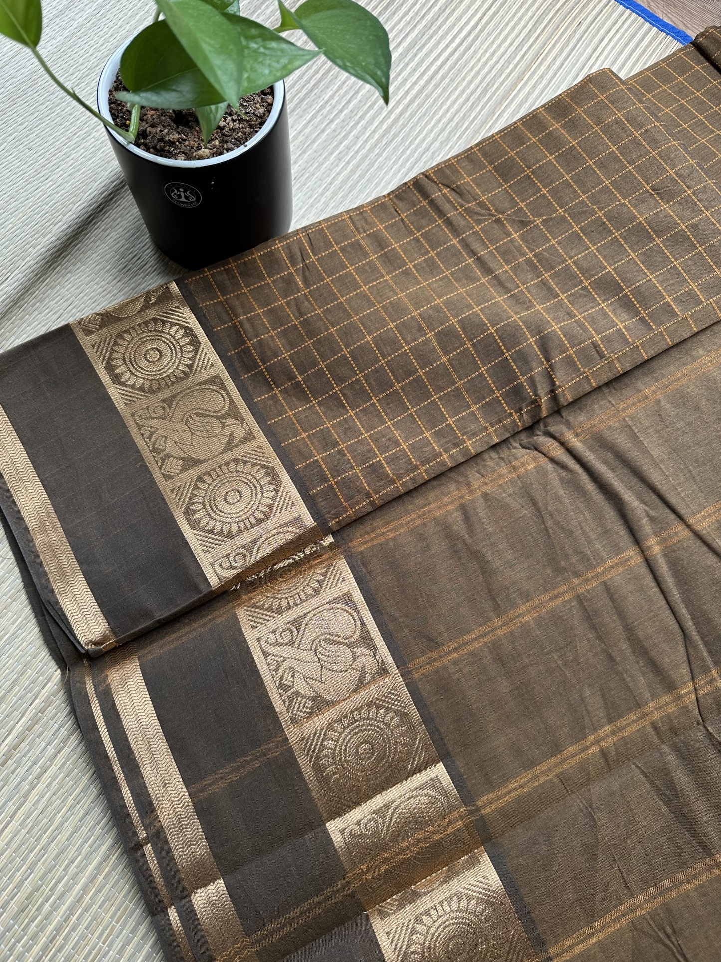 Kanchi Cotton Saree