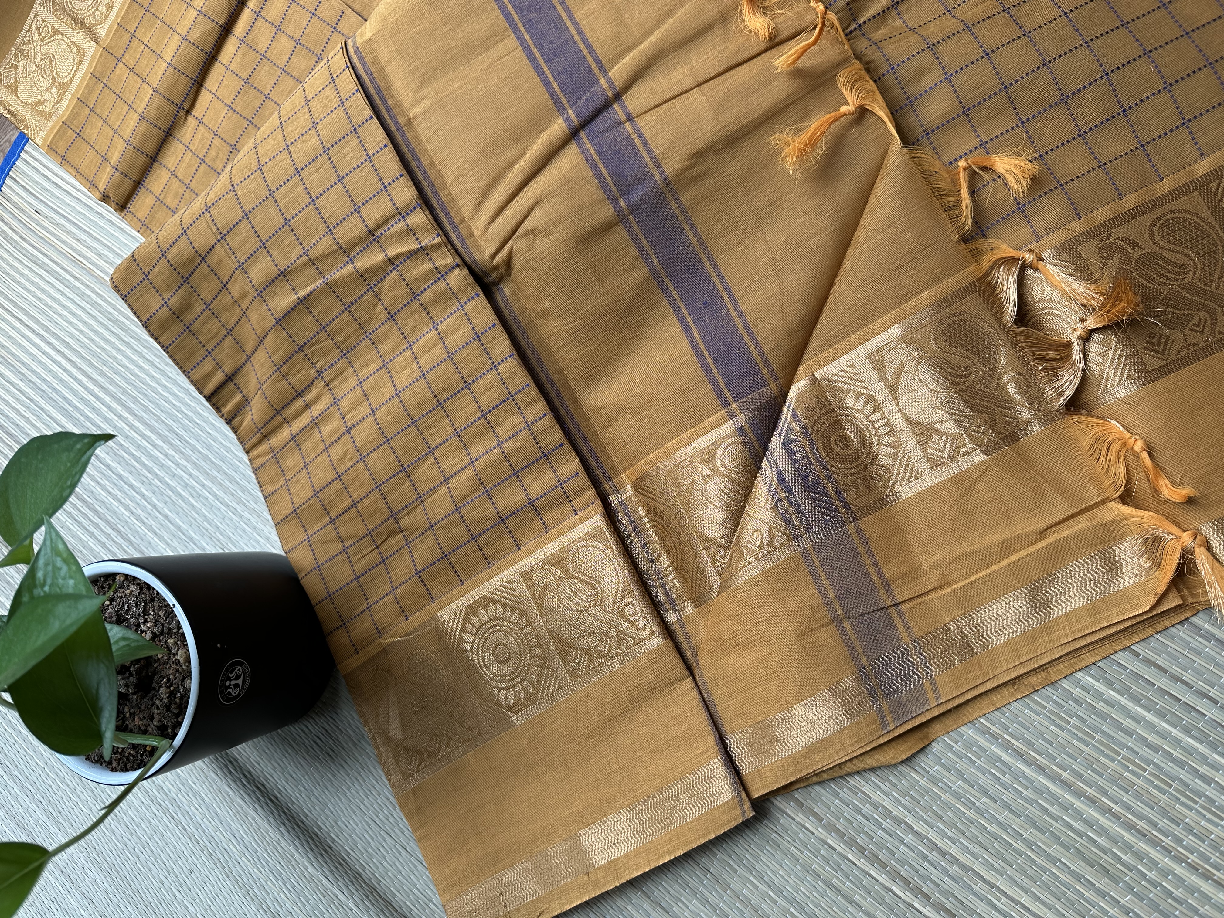 Kanchi Cotton Saree