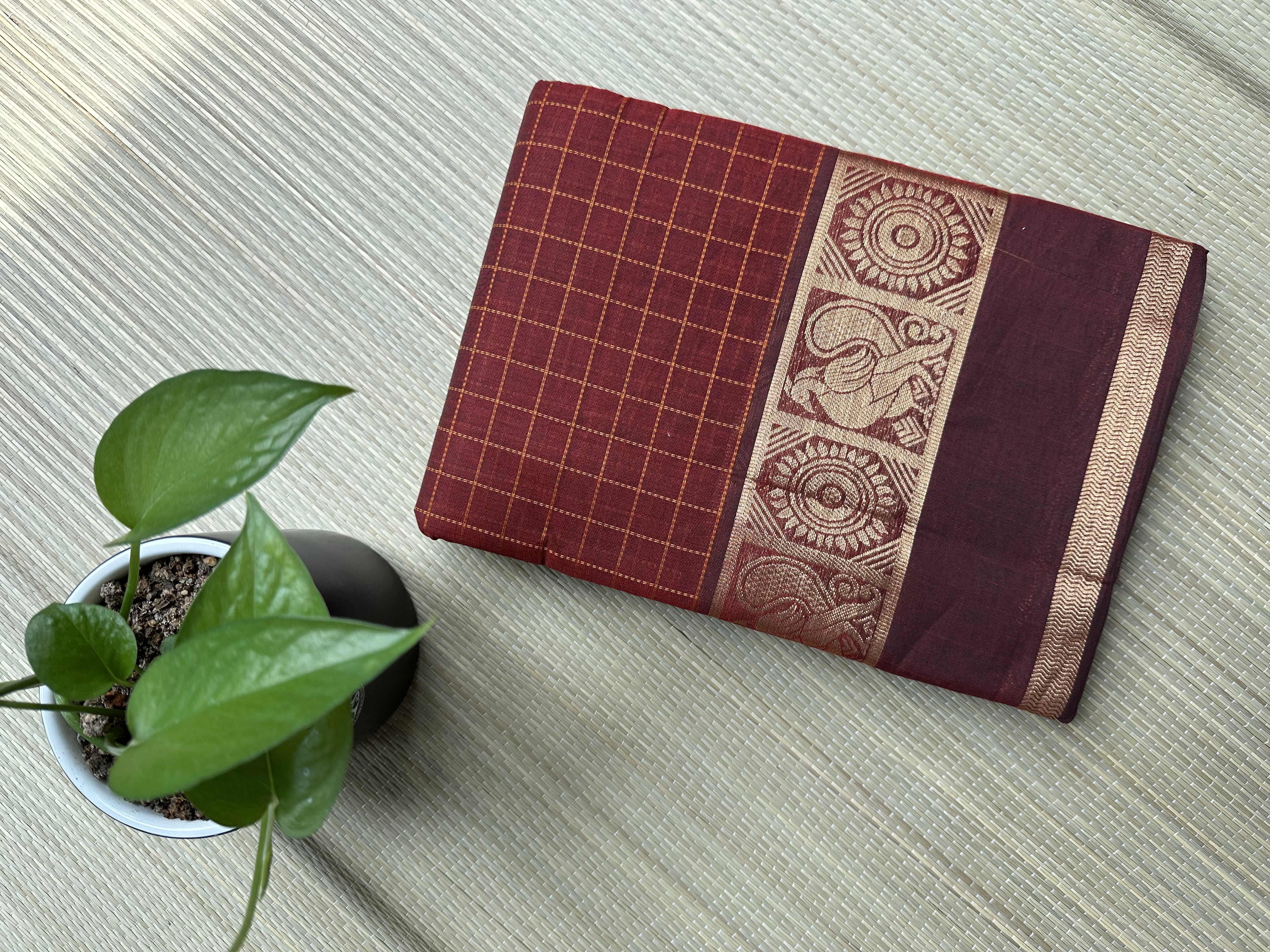 Kanchi Cotton Saree