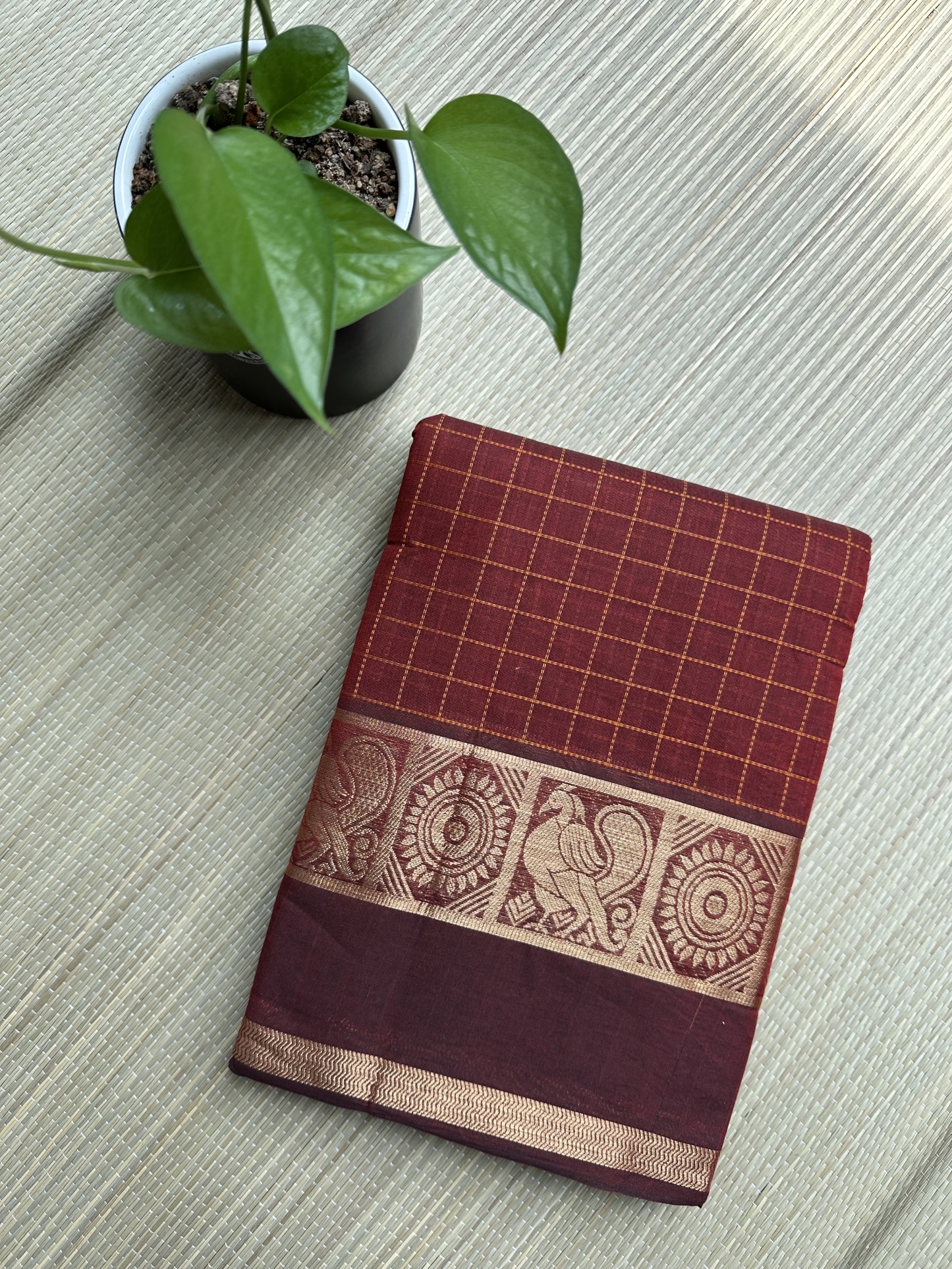 Kanchi Cotton Saree