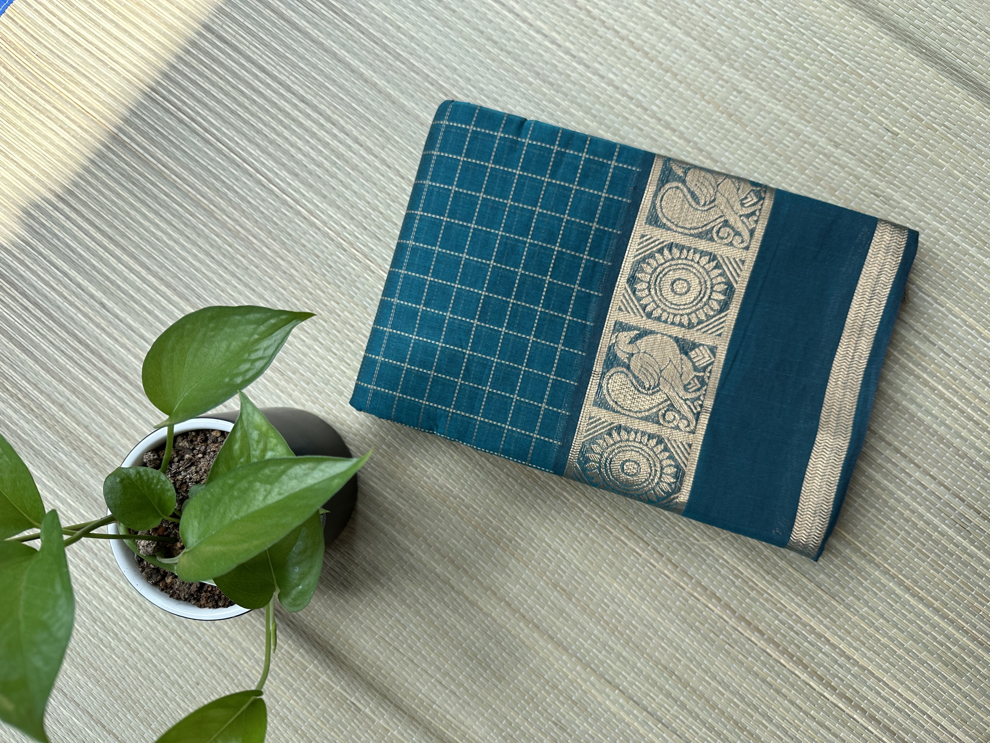 Kanchi Cotton Saree