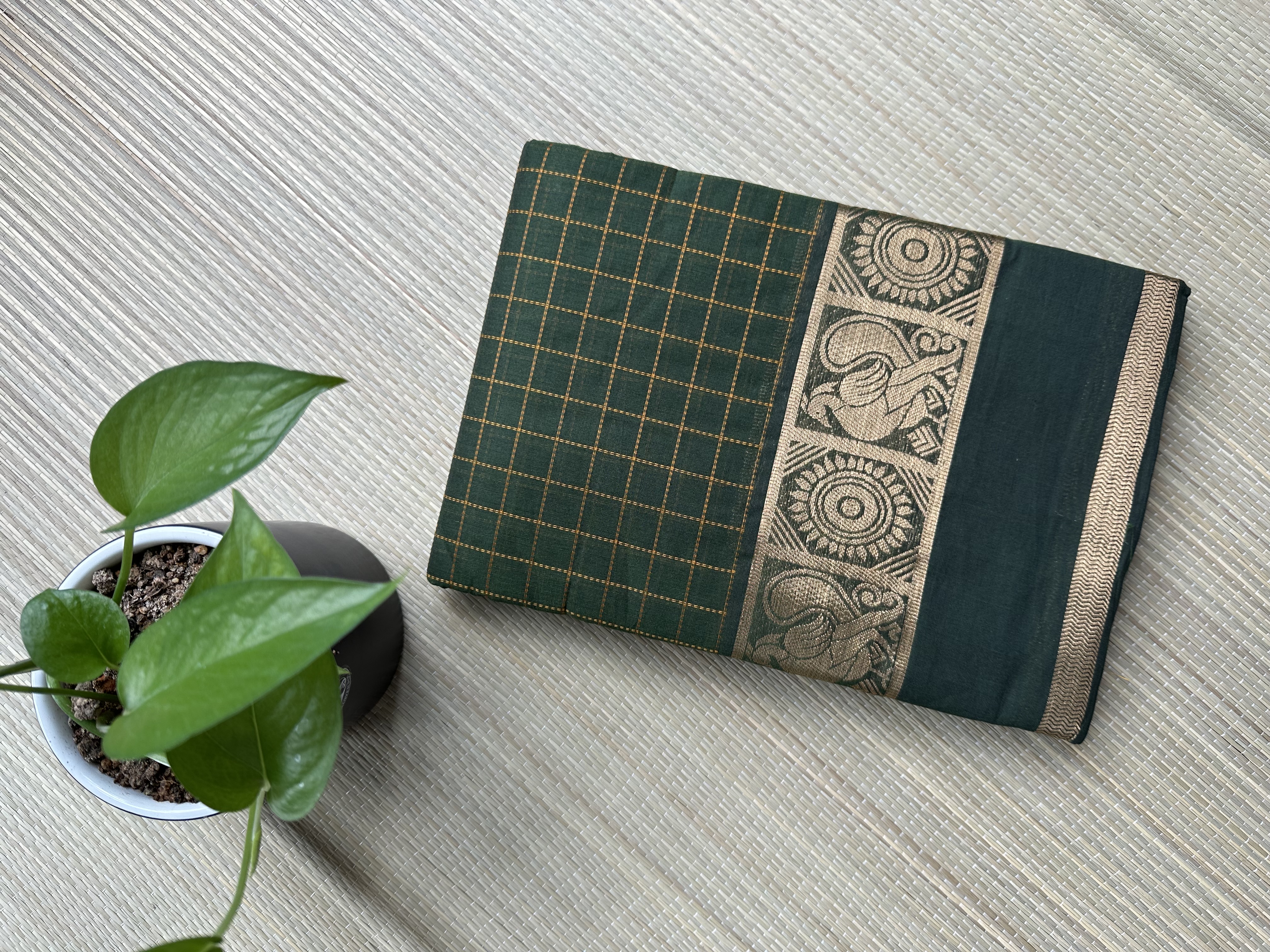 Kanchi Cotton Saree