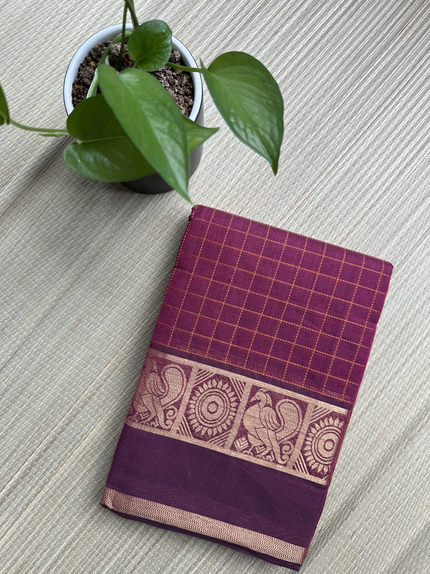 Kanchi Cotton Saree
