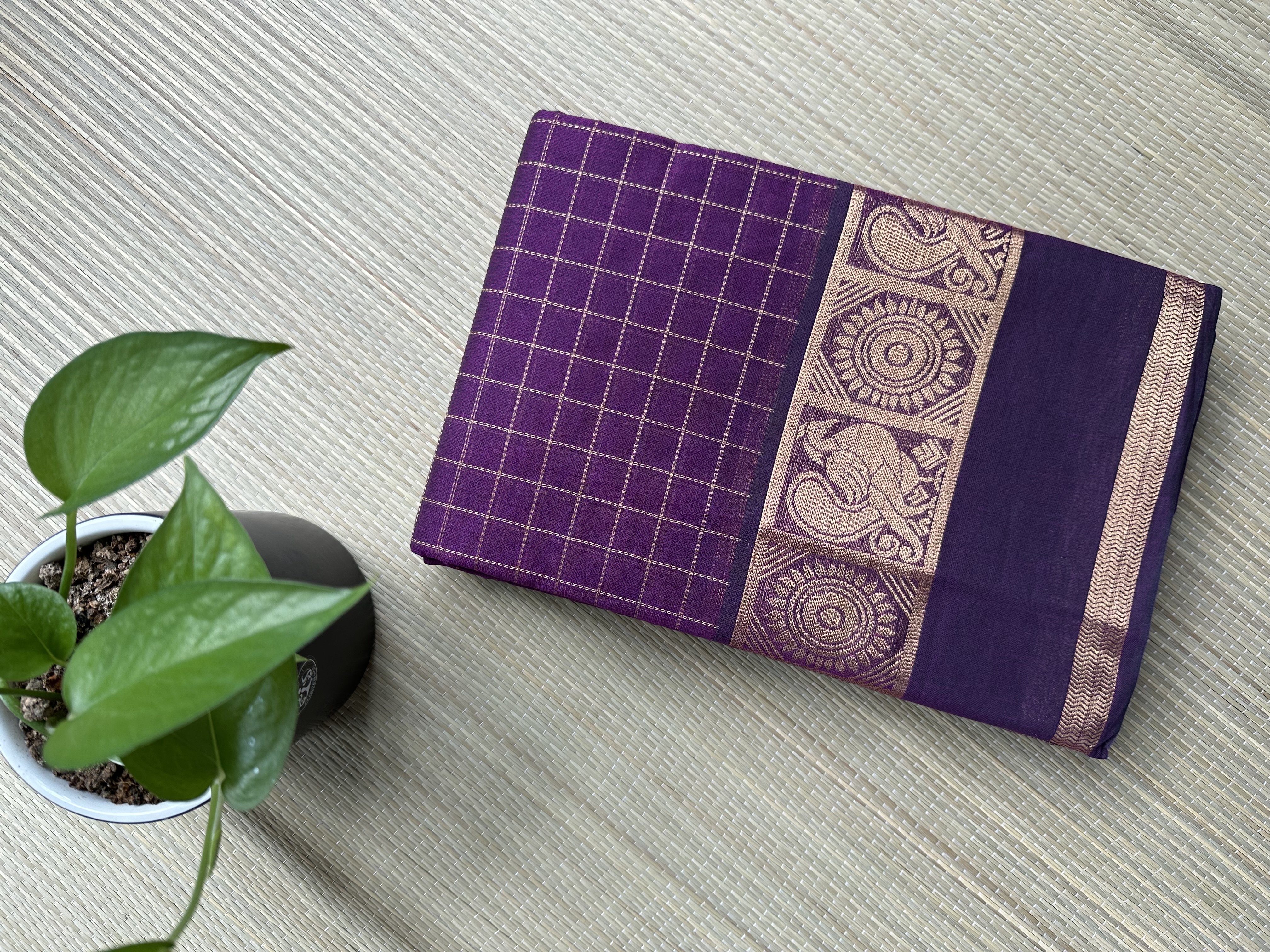 Kanchi Cotton Saree