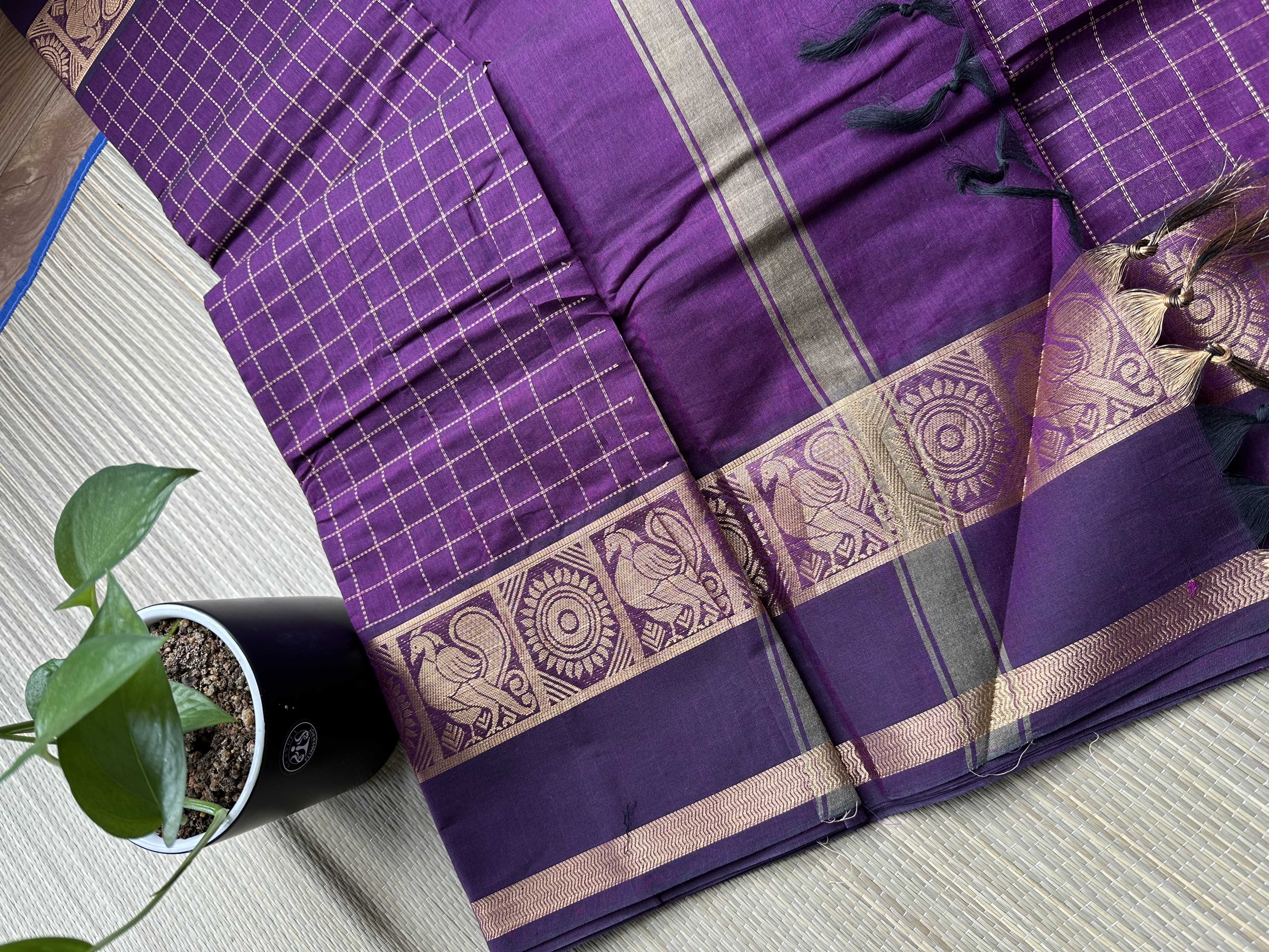 Kanchi Cotton Saree