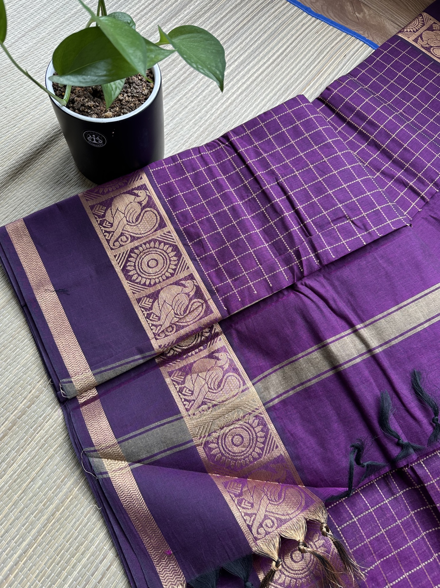 Kanchi Cotton Saree