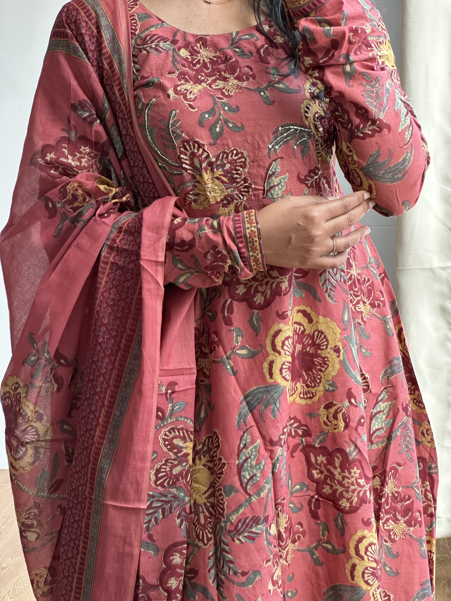 Long Sleeve Anarkali Suit