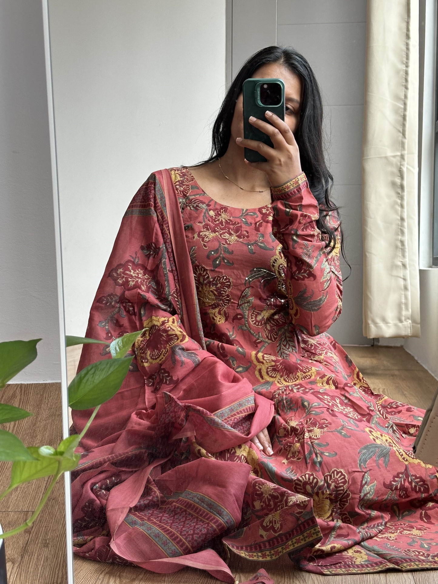 Long Sleeve Anarkali Suit