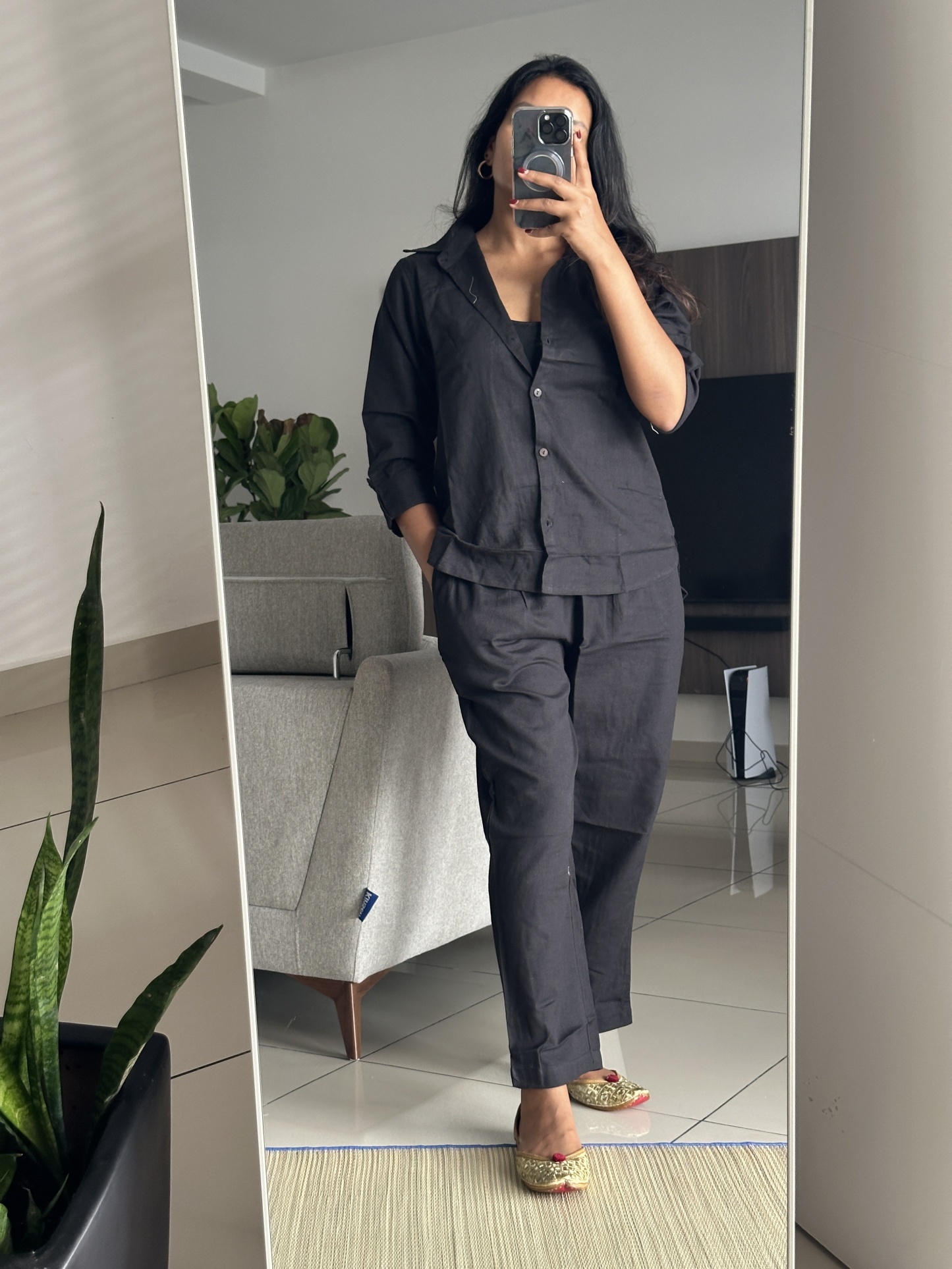 Casual Wear Linen Co ord Set