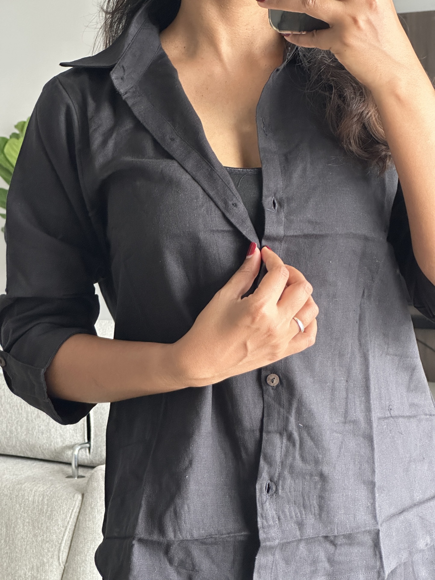 Casual Wear Linen Co ord Set