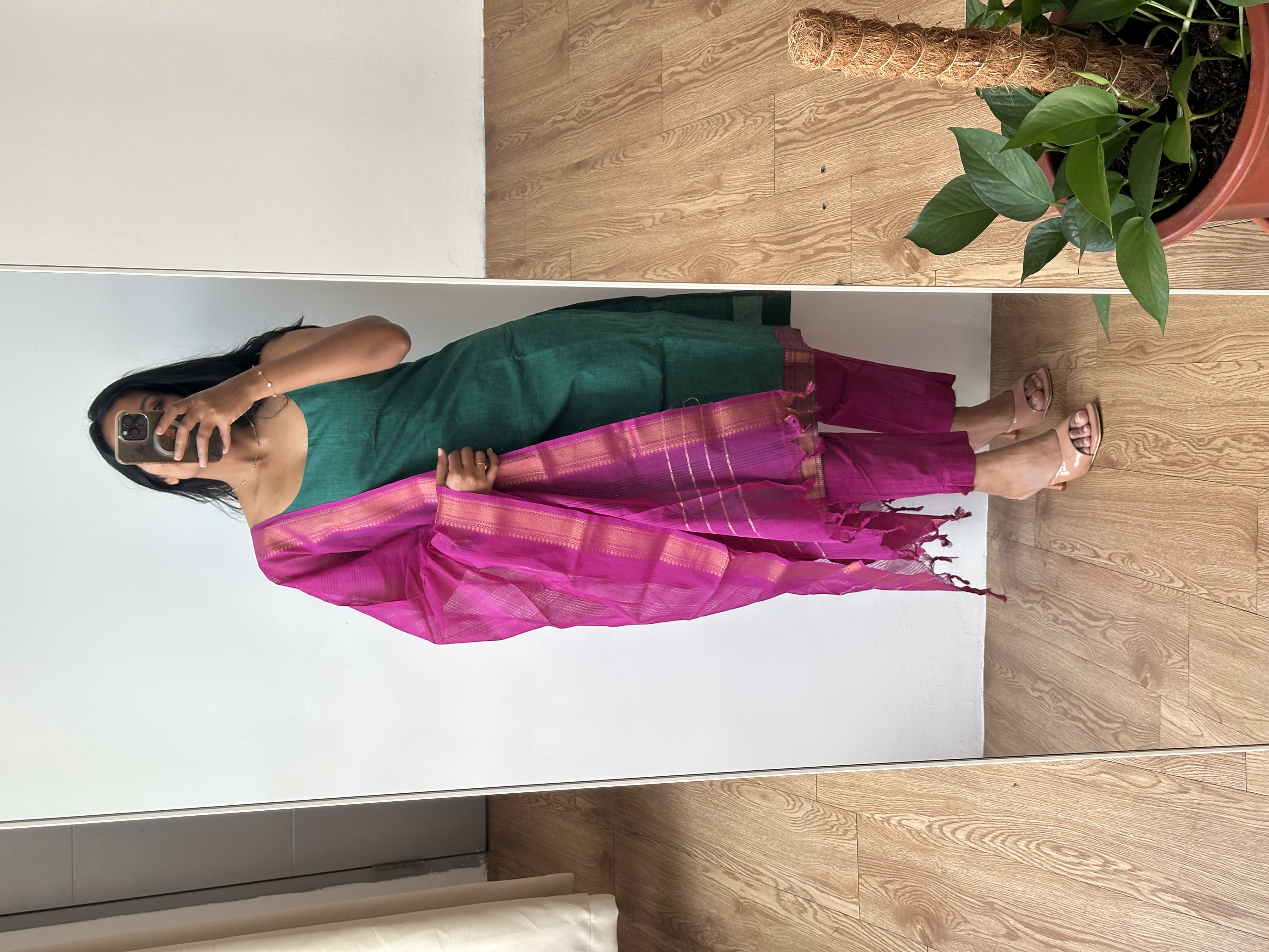 Mangalagiri Cotton Suit