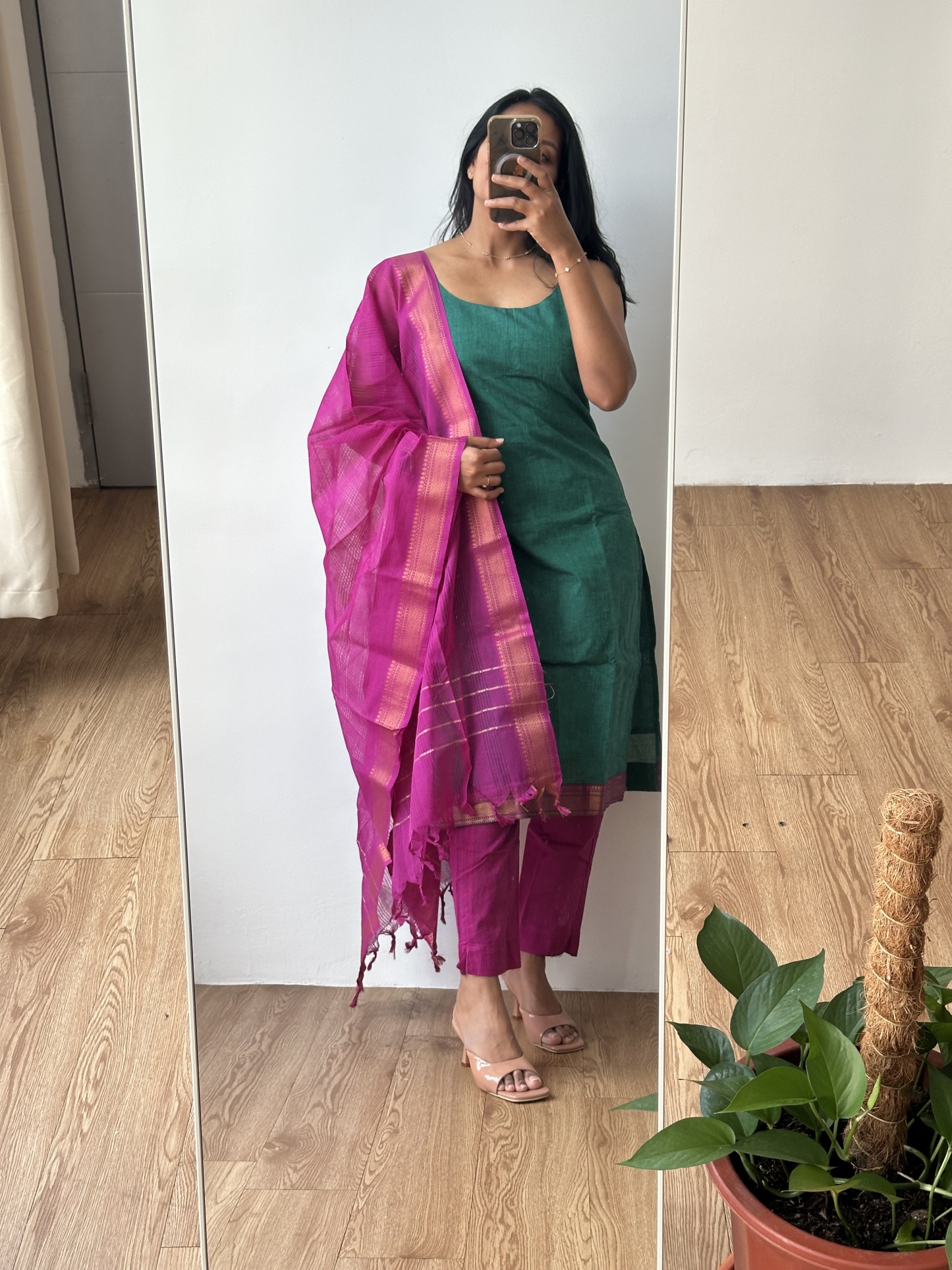 Mangalagiri Cotton Suit