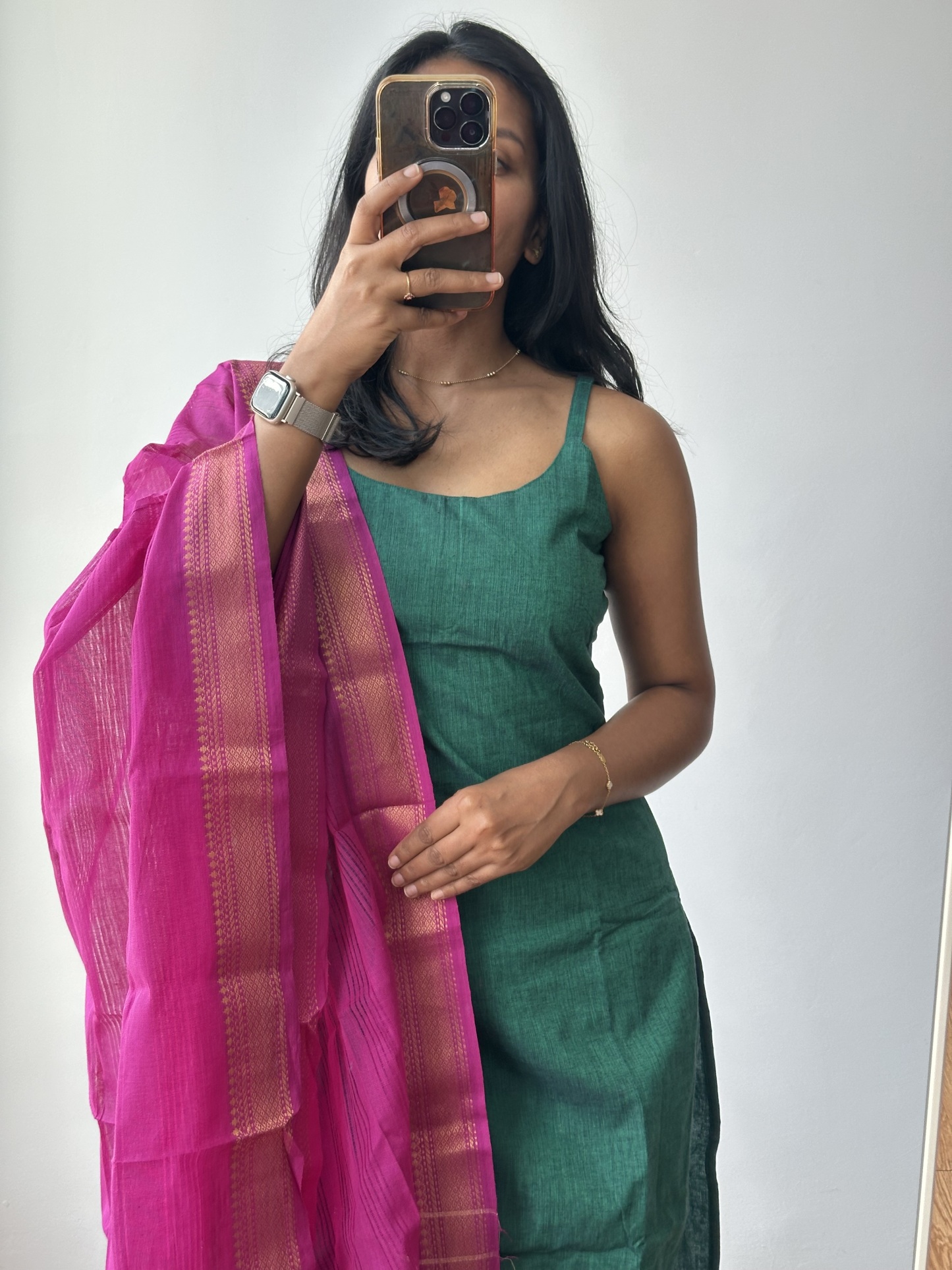 Mangalagiri Cotton Suit