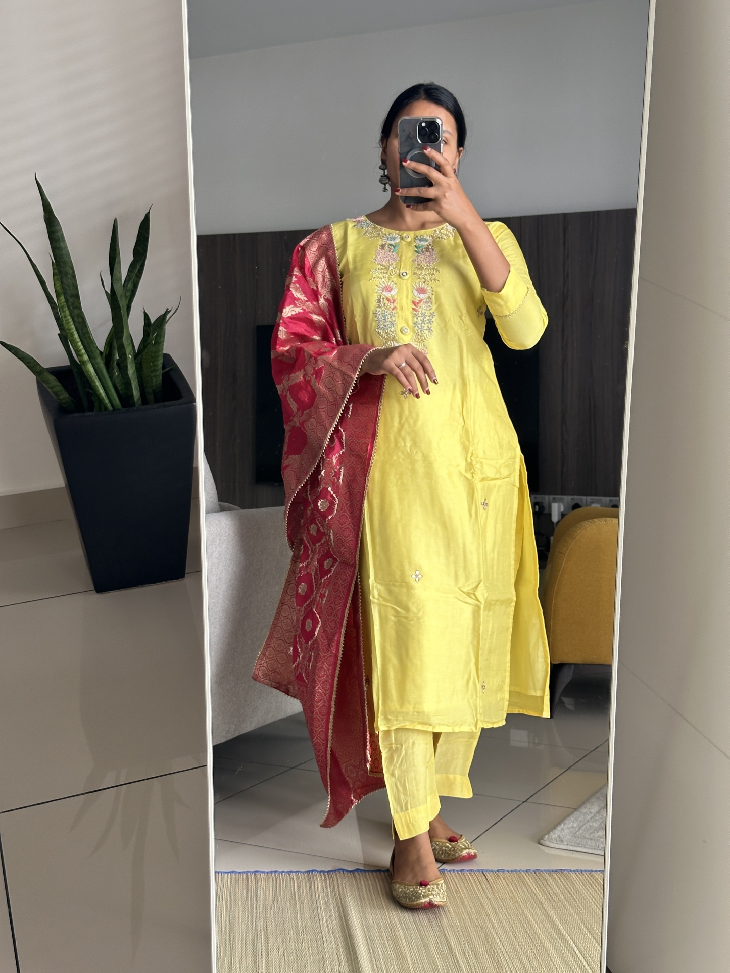 Pure Muslin Premium Kurta Set