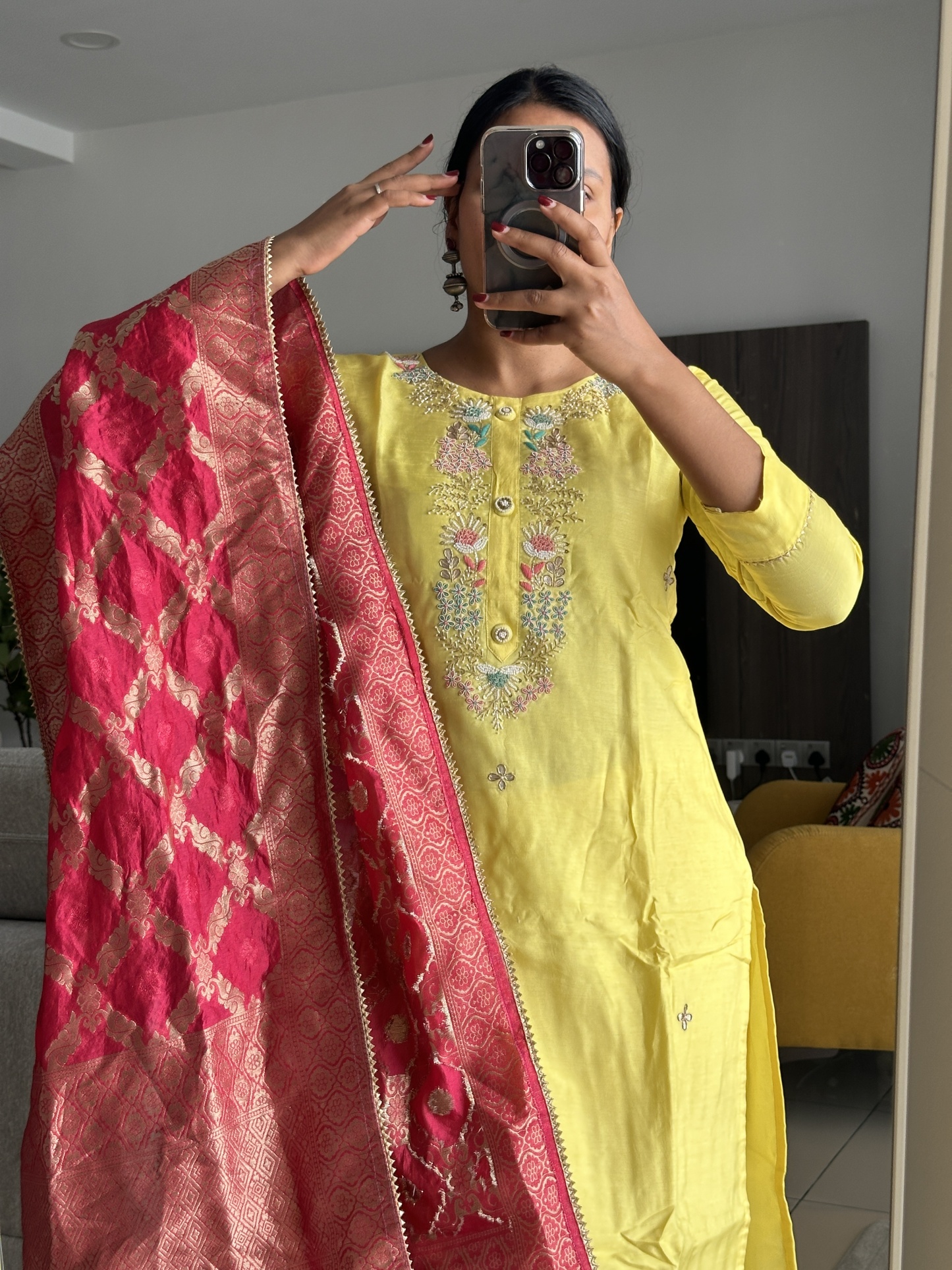 Pure Muslin Premium Kurta Set