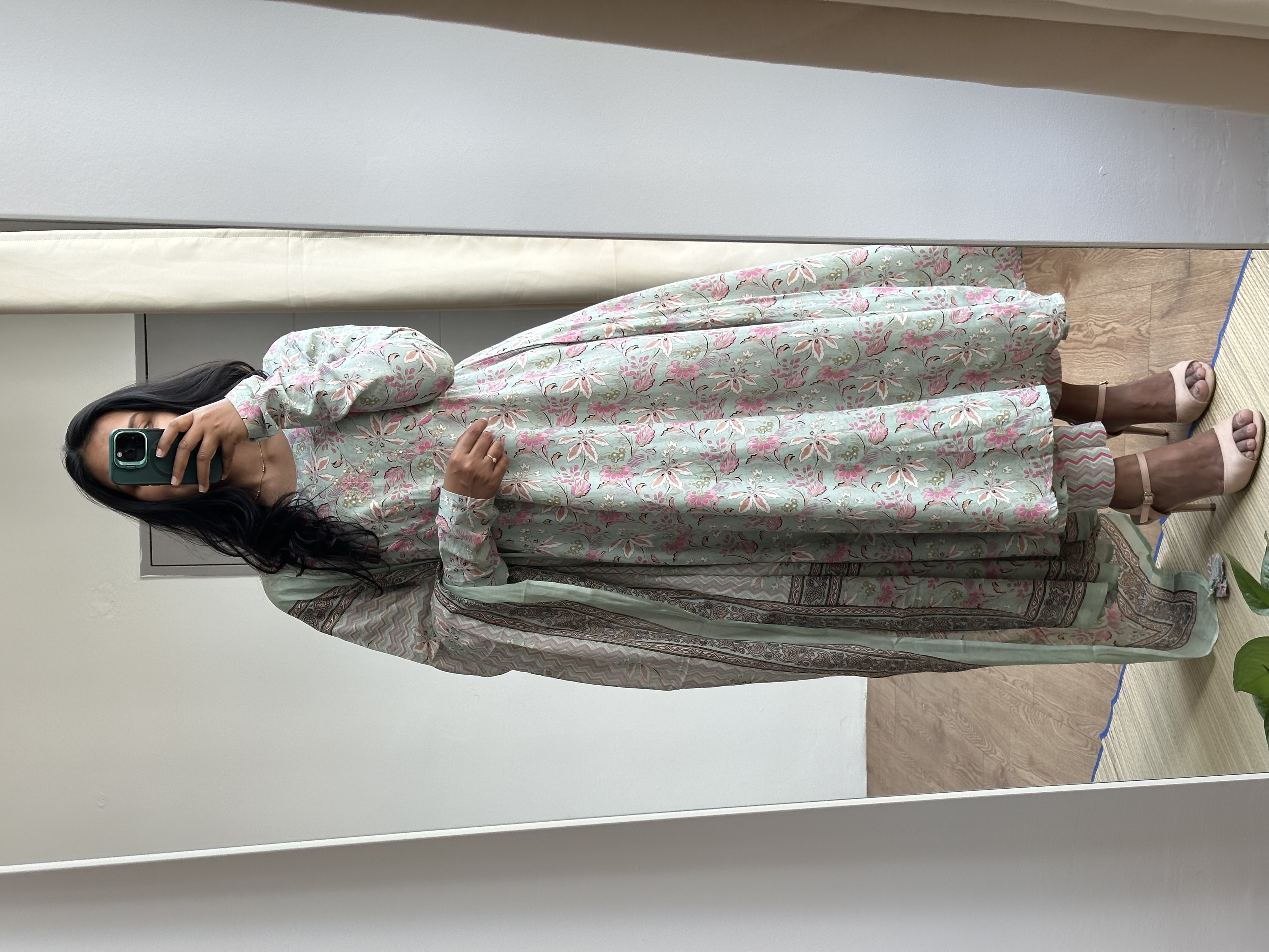 Long Sleeve Anarkali Suit