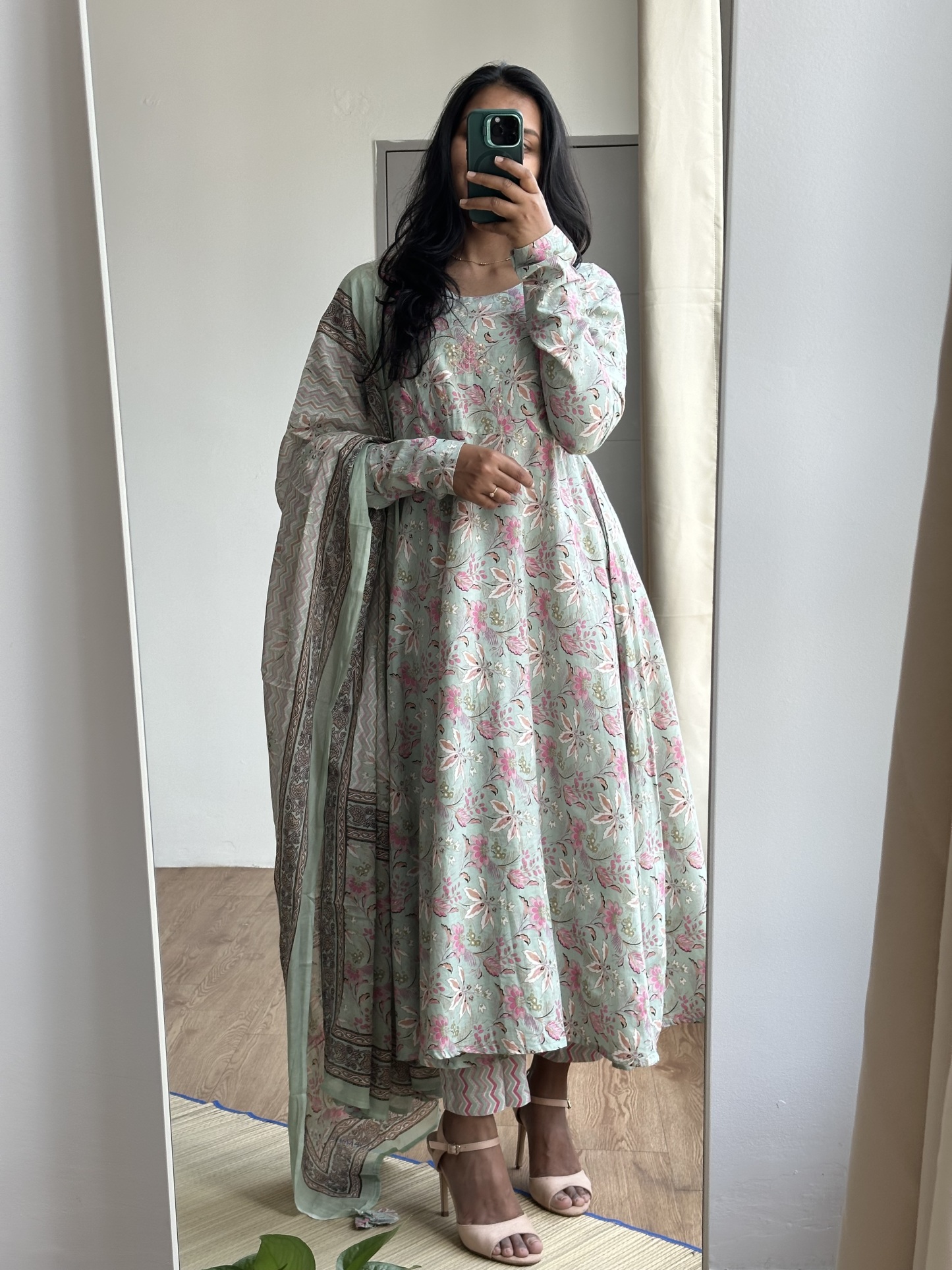 Long Sleeve Anarkali Suit