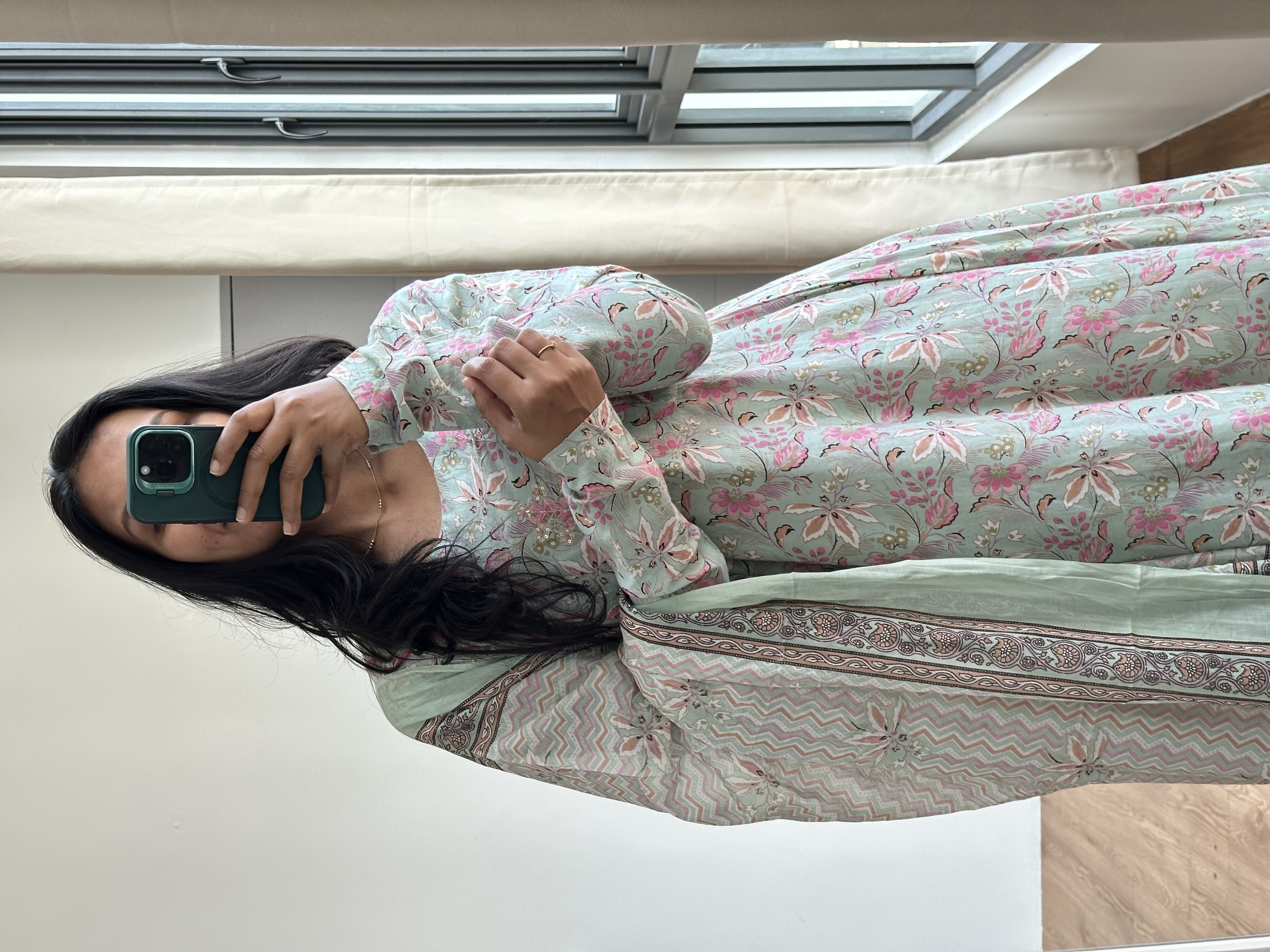 Long Sleeve Anarkali Suit