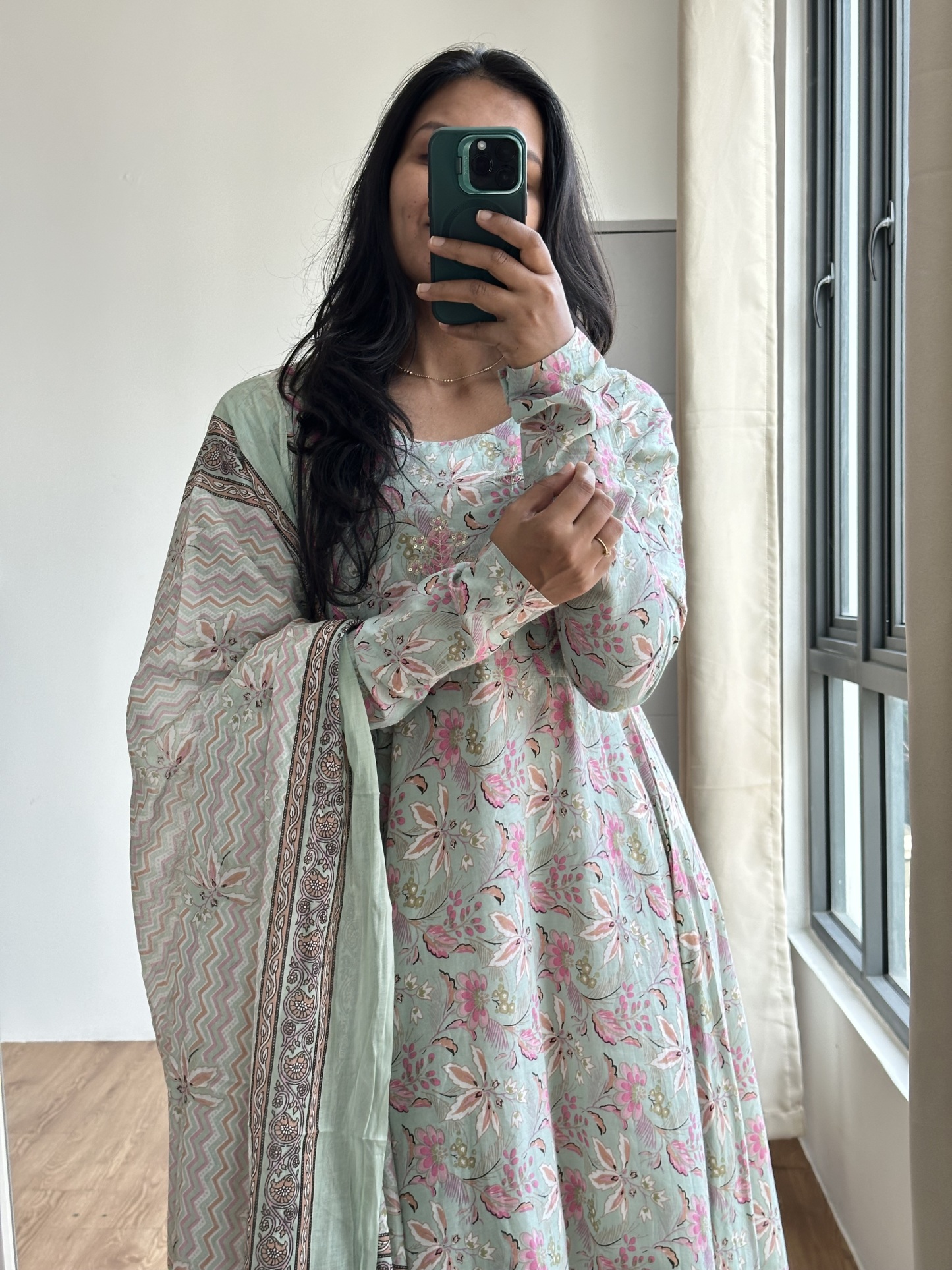 Long Sleeve Anarkali Suit