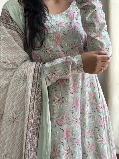 Long Sleeve Anarkali Suit