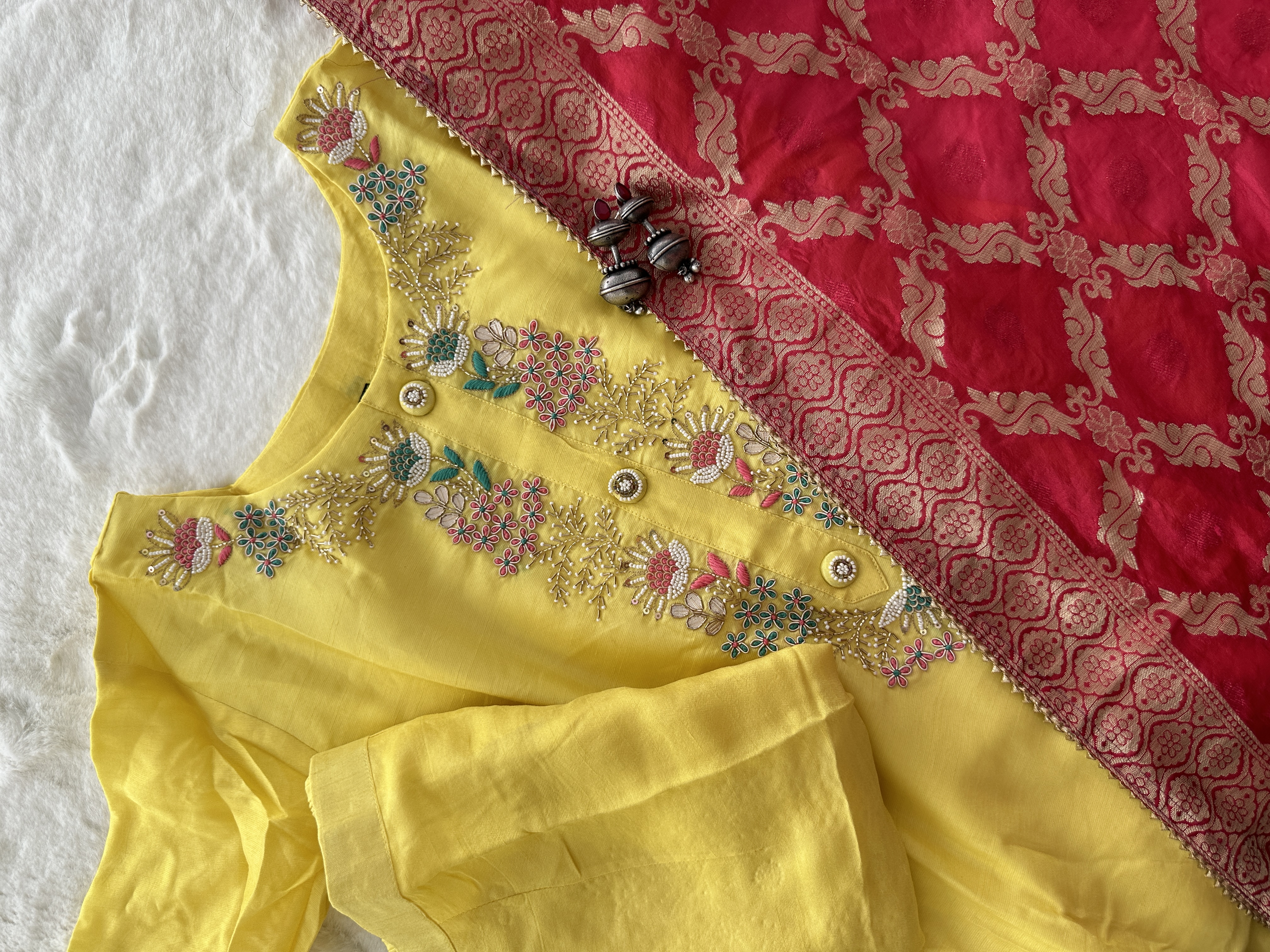 Pure Muslin Premium Kurta Set