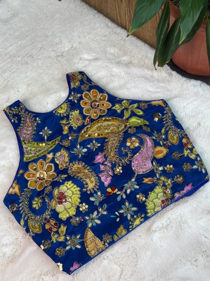 Pure Crepe Halter Neck Blouse
