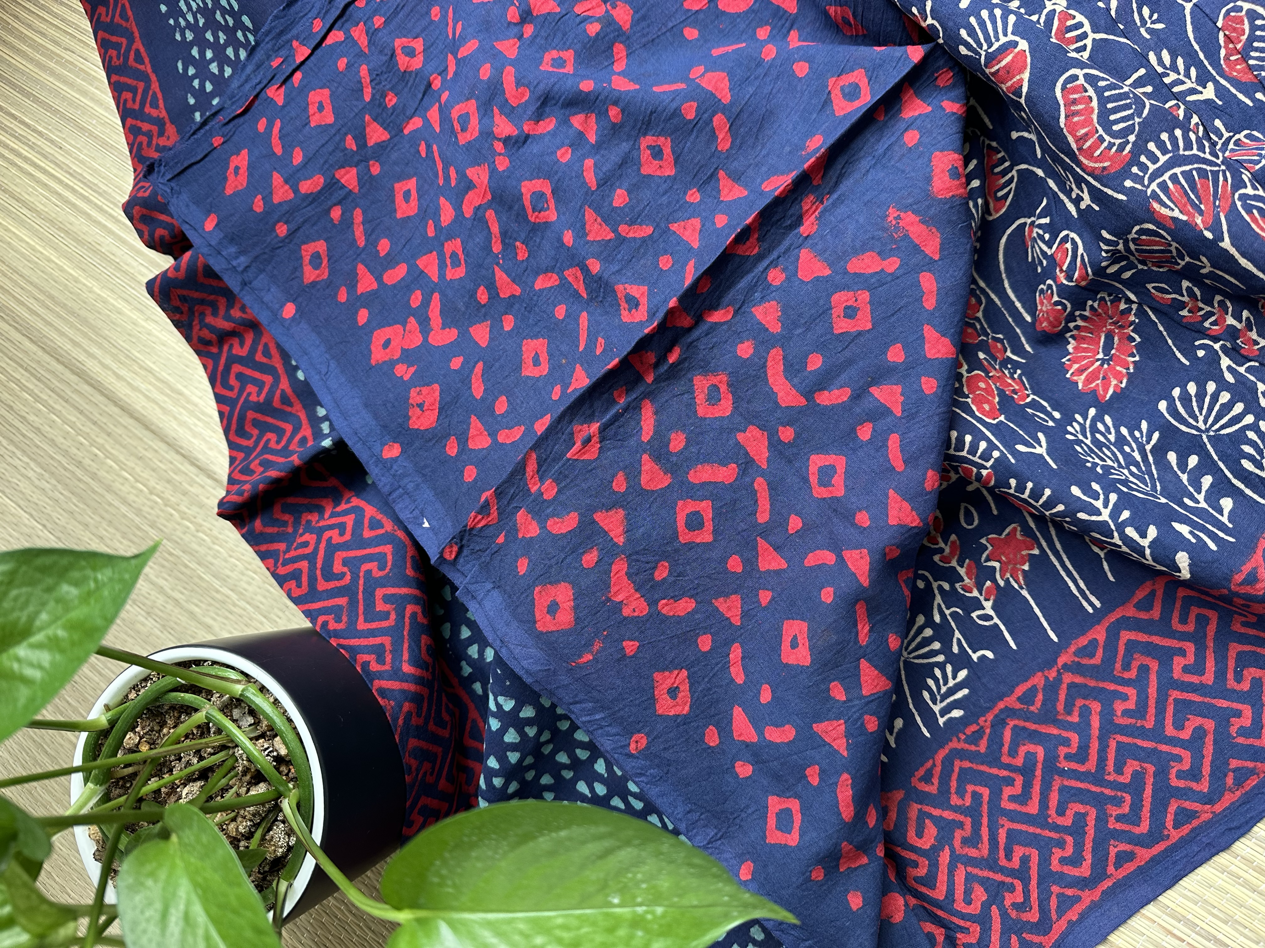 Mul Cotton Handblock Saree (13)