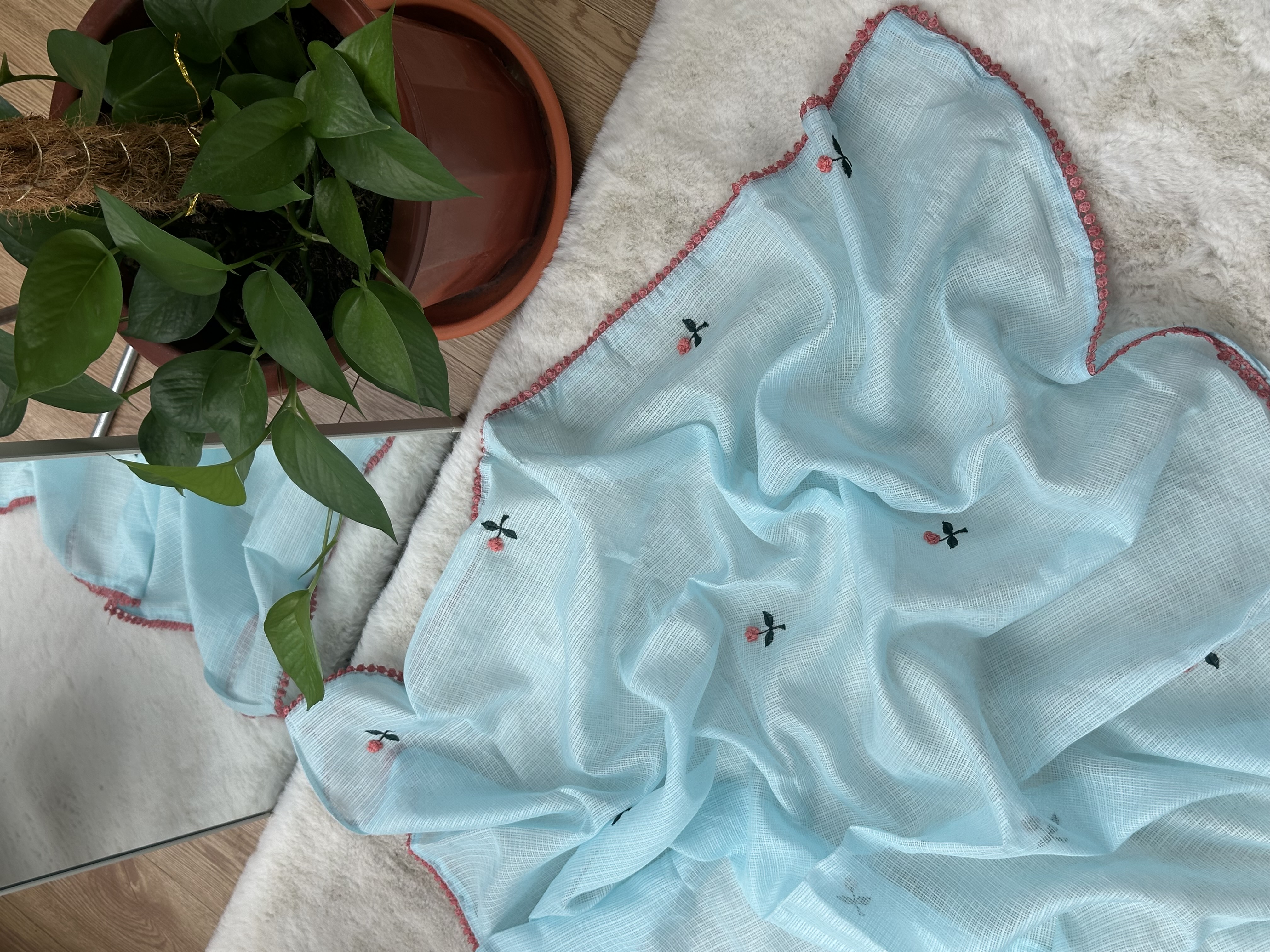 Kota Doria with Knotwork