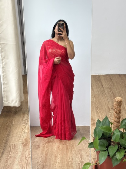 Tebby Organza Saree