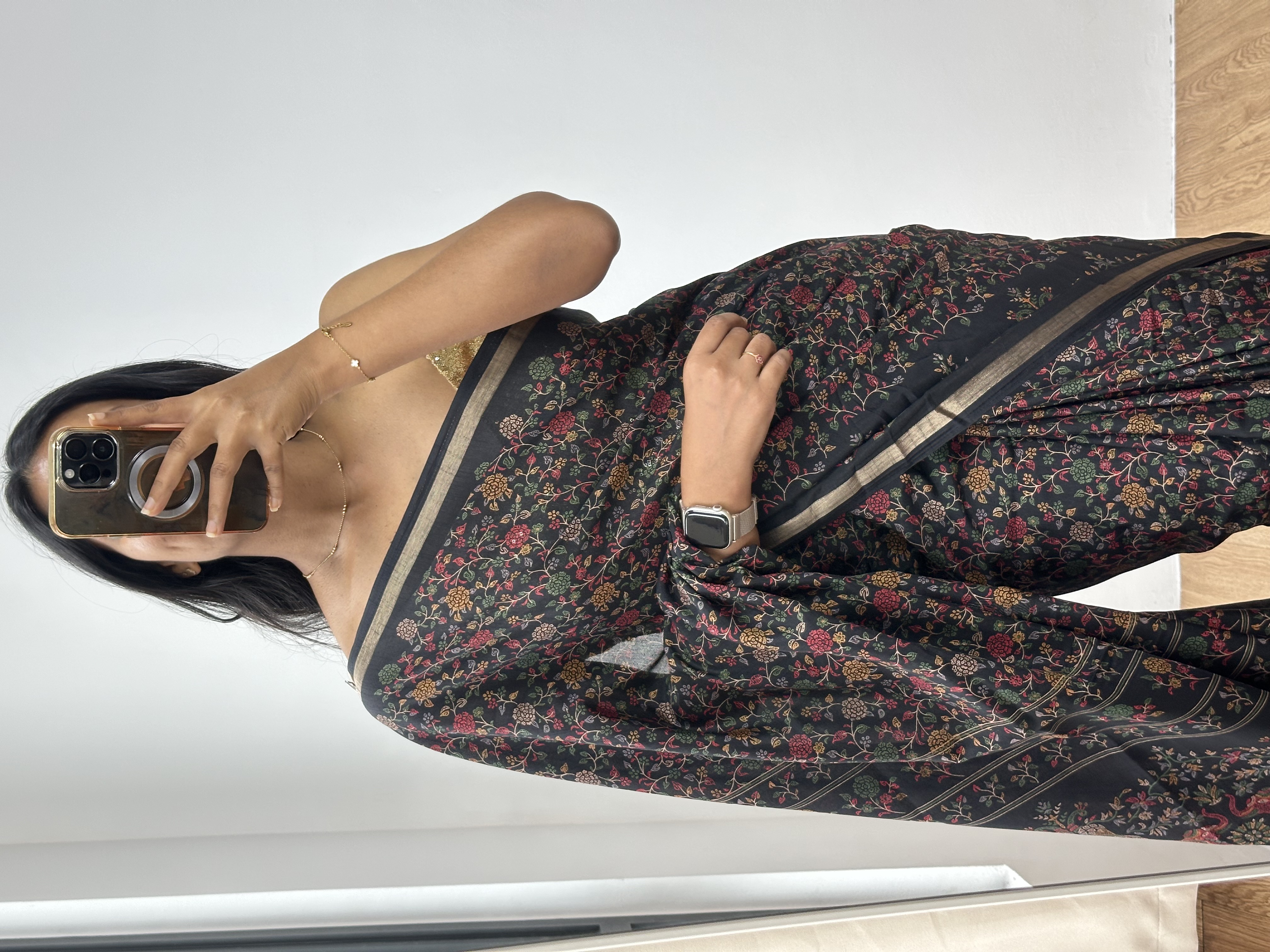 Soft Tussar Kashmiri Printed Saree