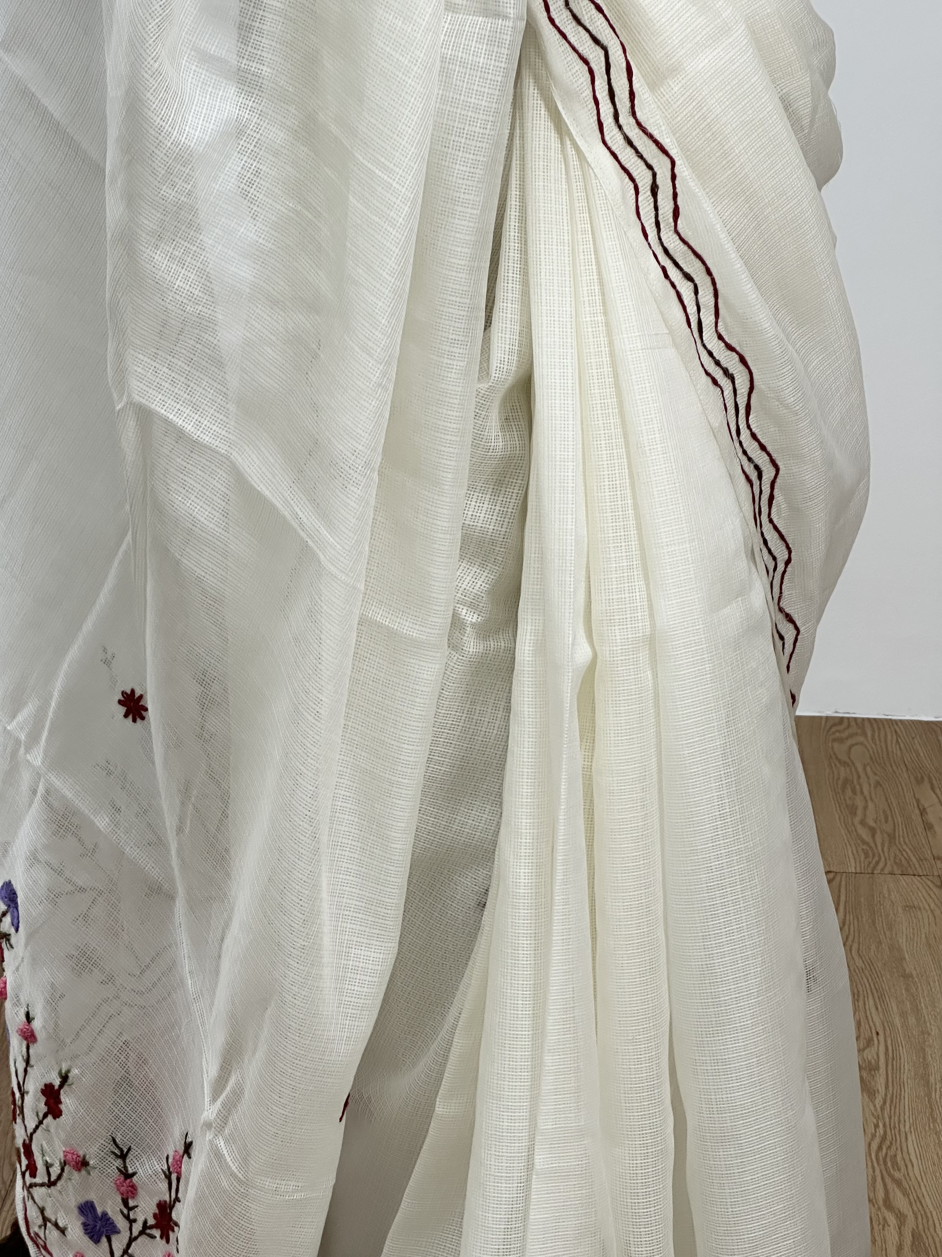 Kota Saree with Embroidery 