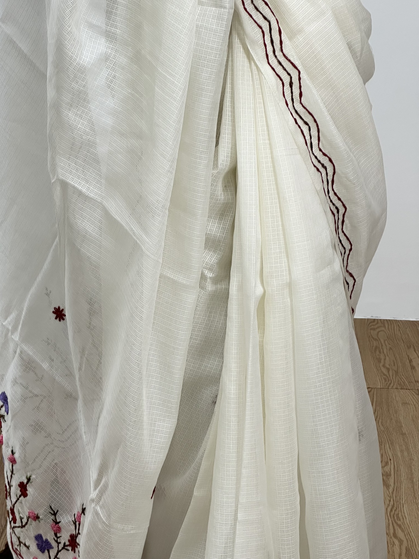 Kota Saree with Embroidery 