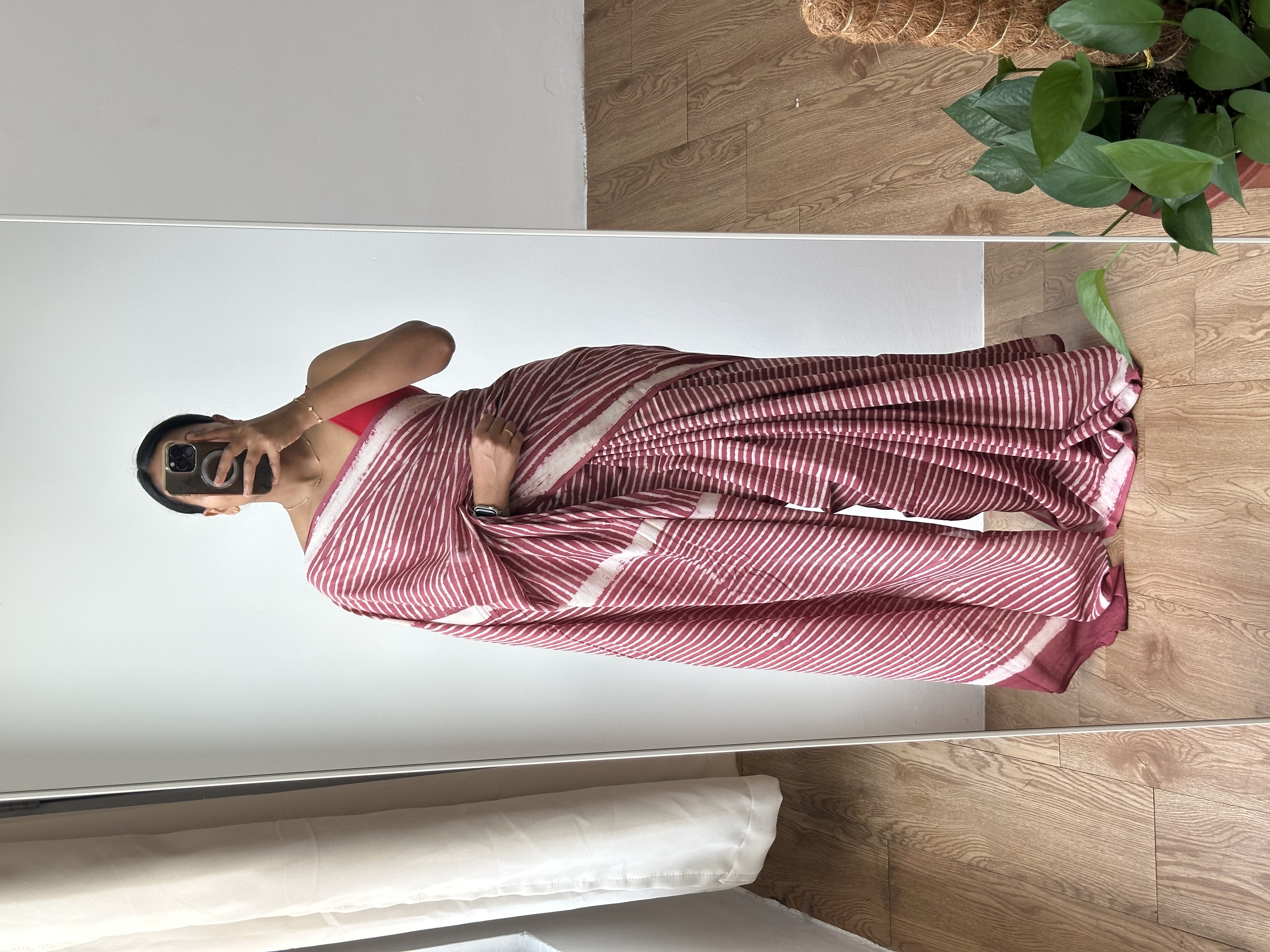 Cotton Handblock Saree (7)