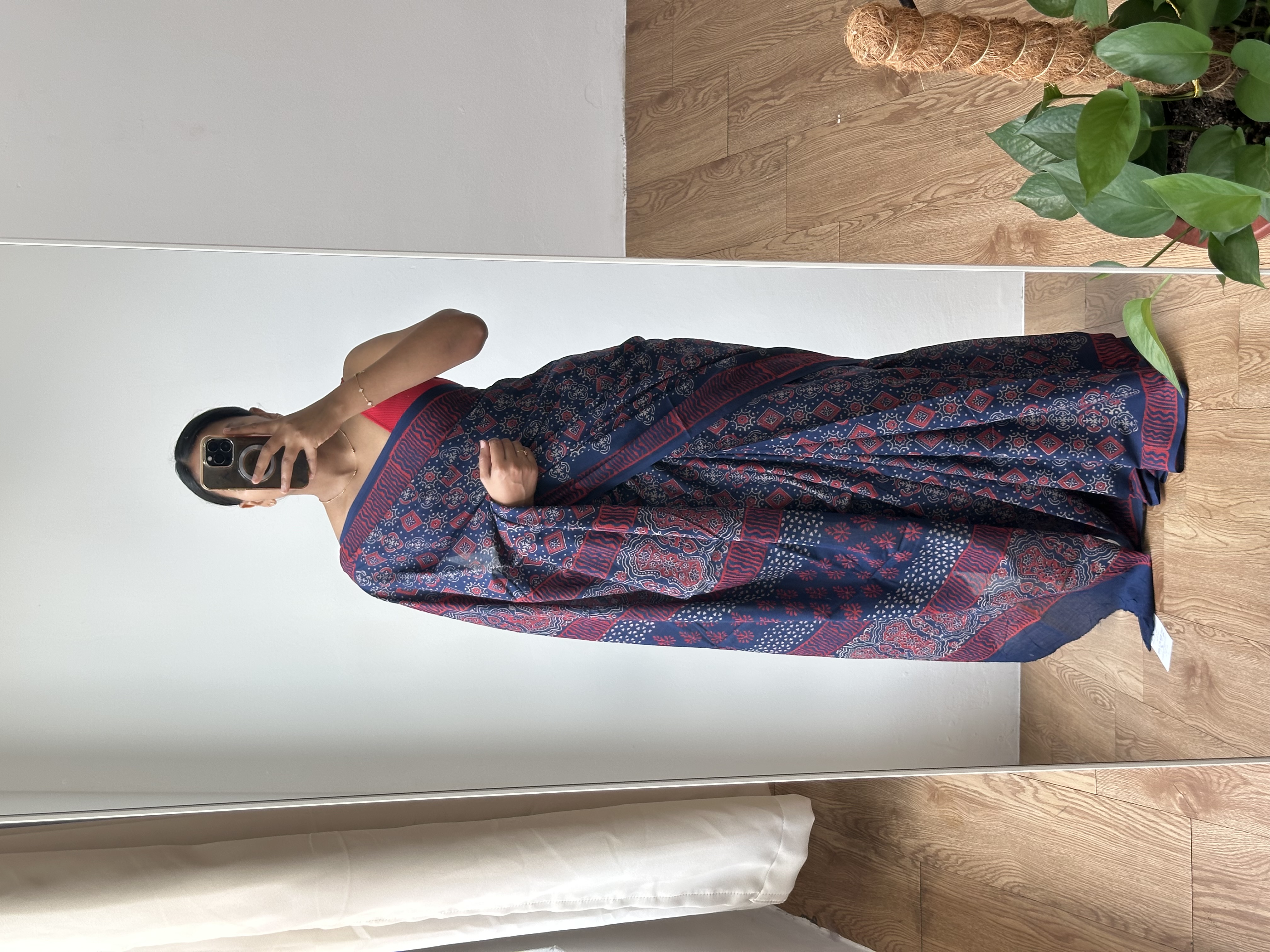 Cotton Handblock Saree (6)