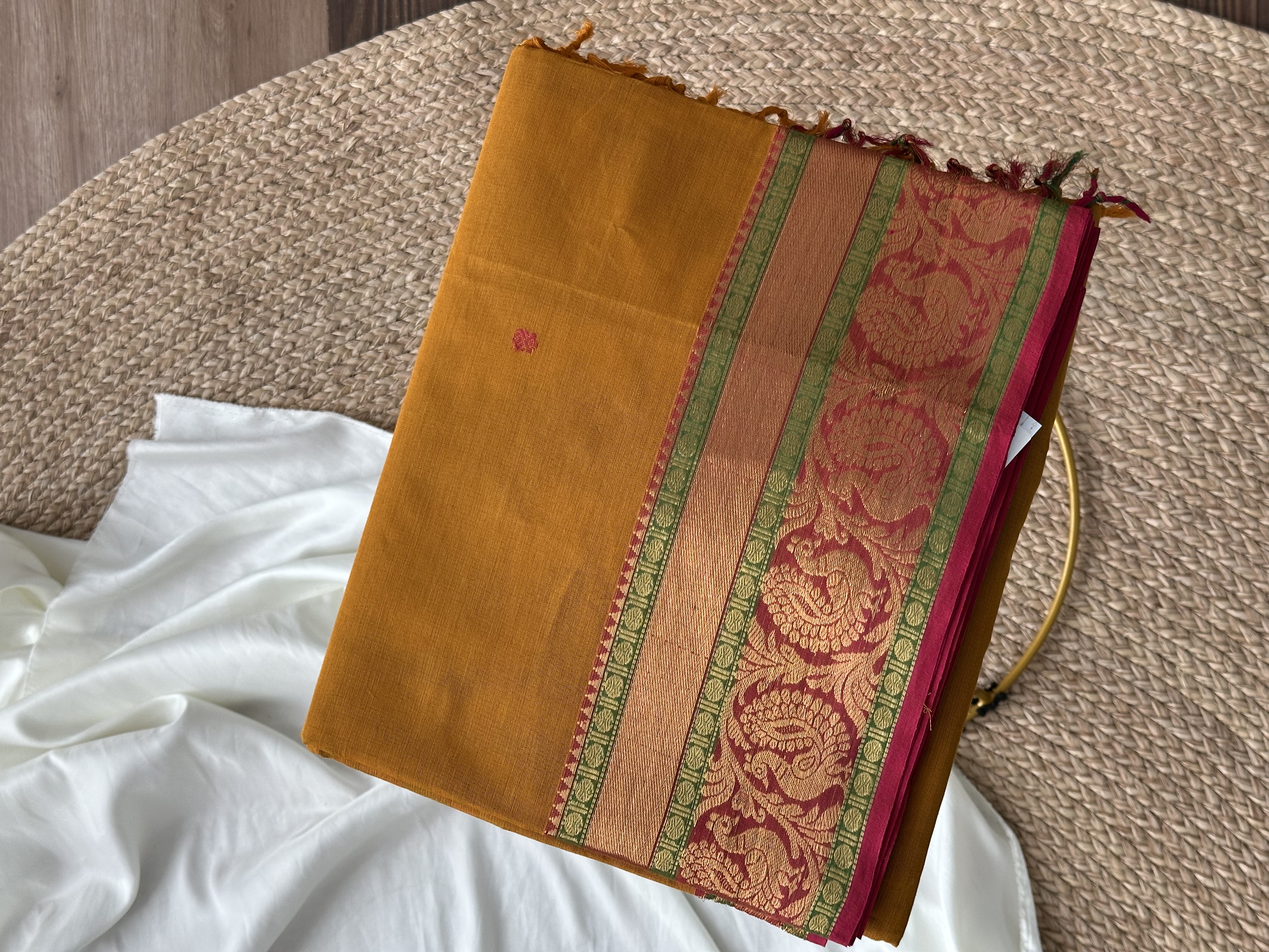 Handloom Chettinad Cotton Saree