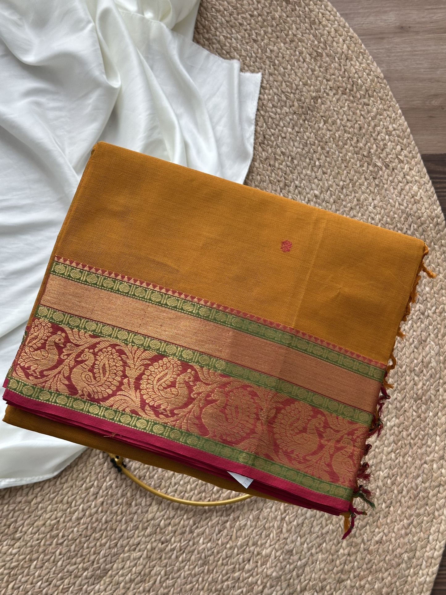 Handloom Chettinad Cotton Saree