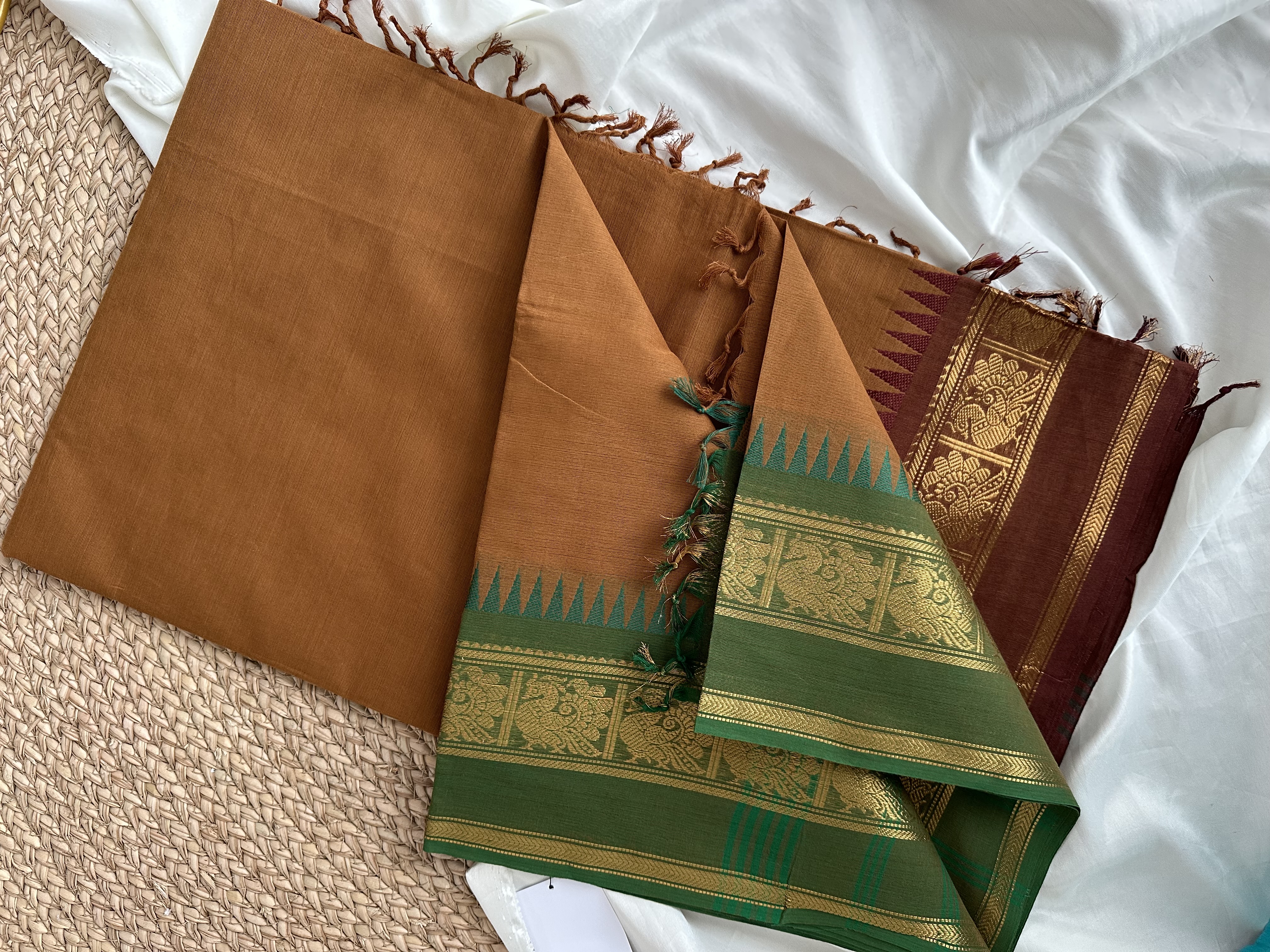 Handloom Chettinad Cotton Saree