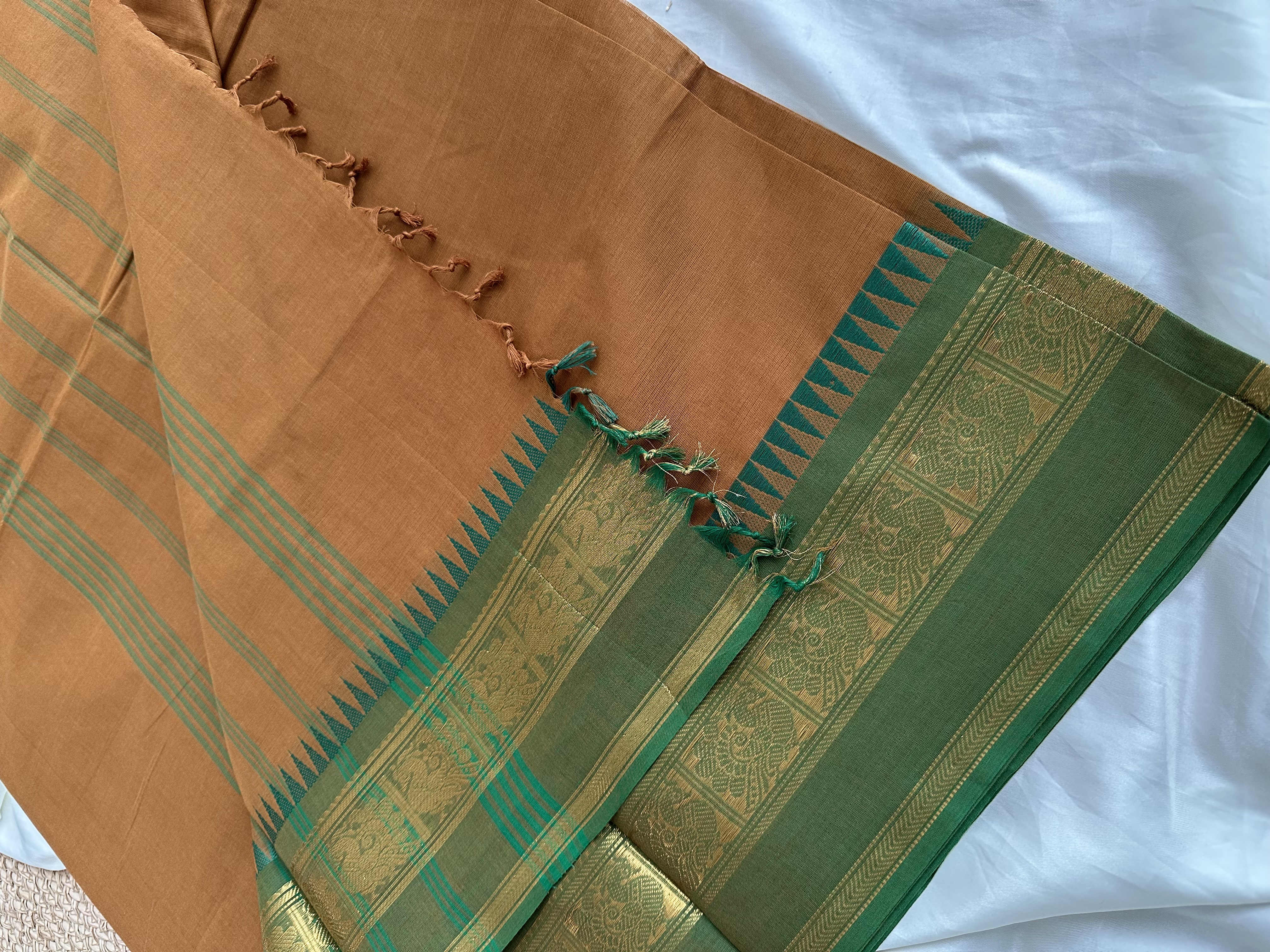 Handloom Chettinad Cotton Saree