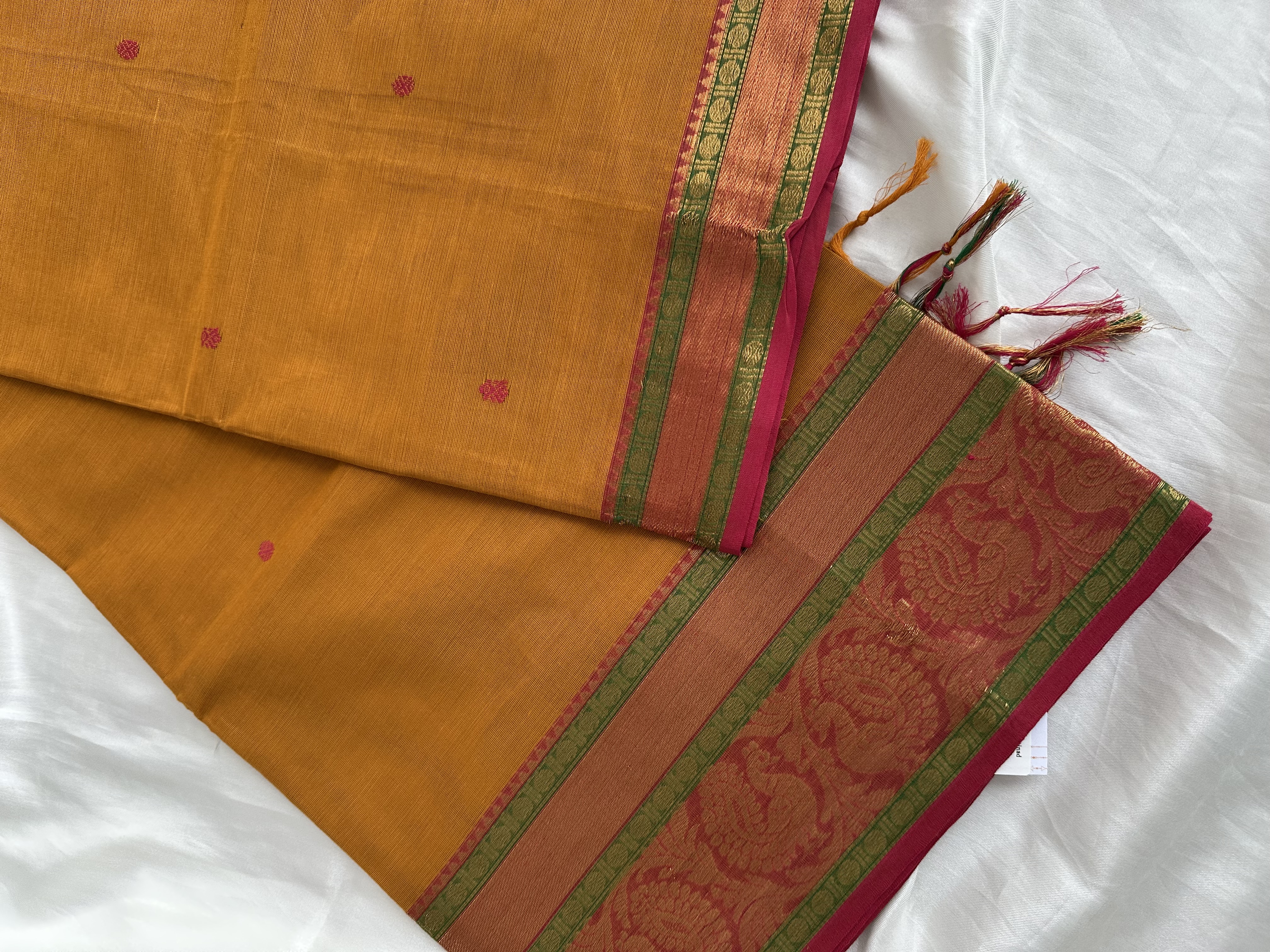 Handloom Chettinad Cotton Saree
