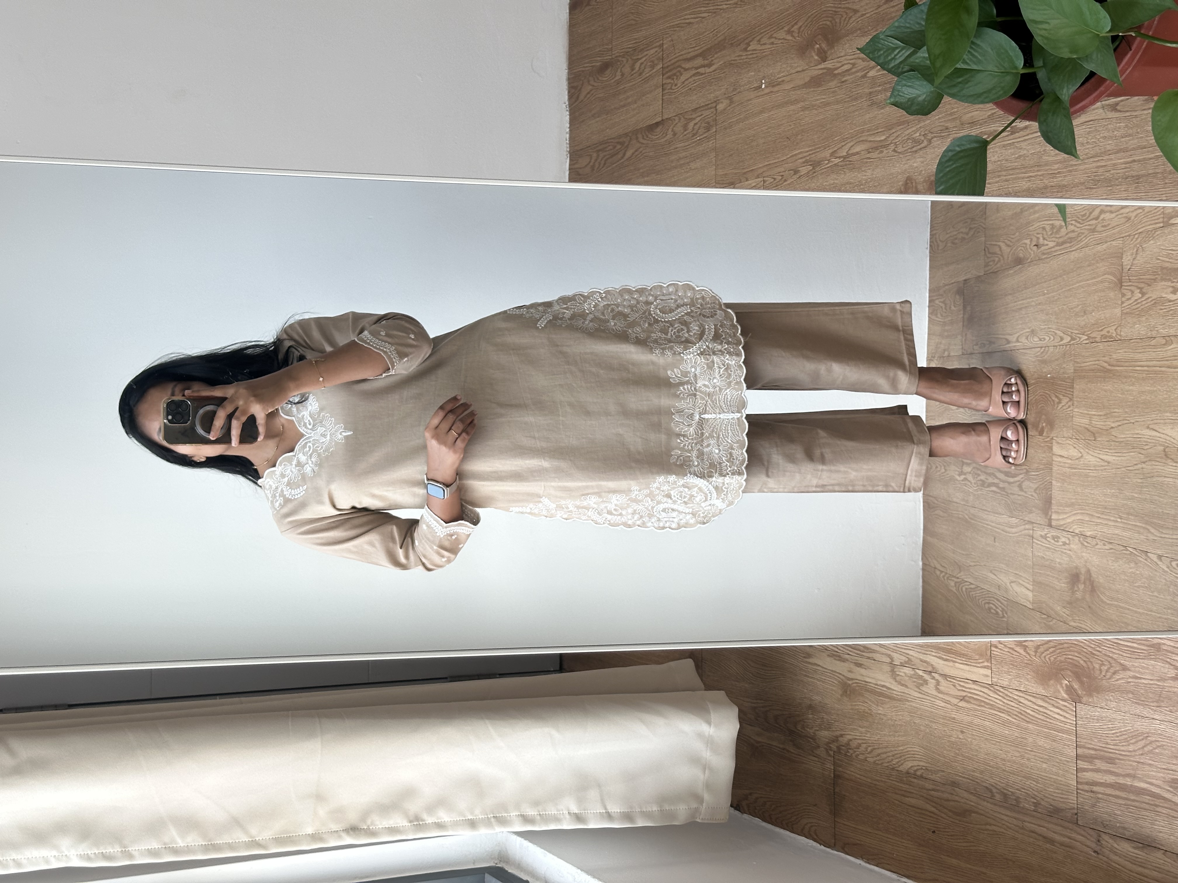 Curved Flex Cotton Coord Set