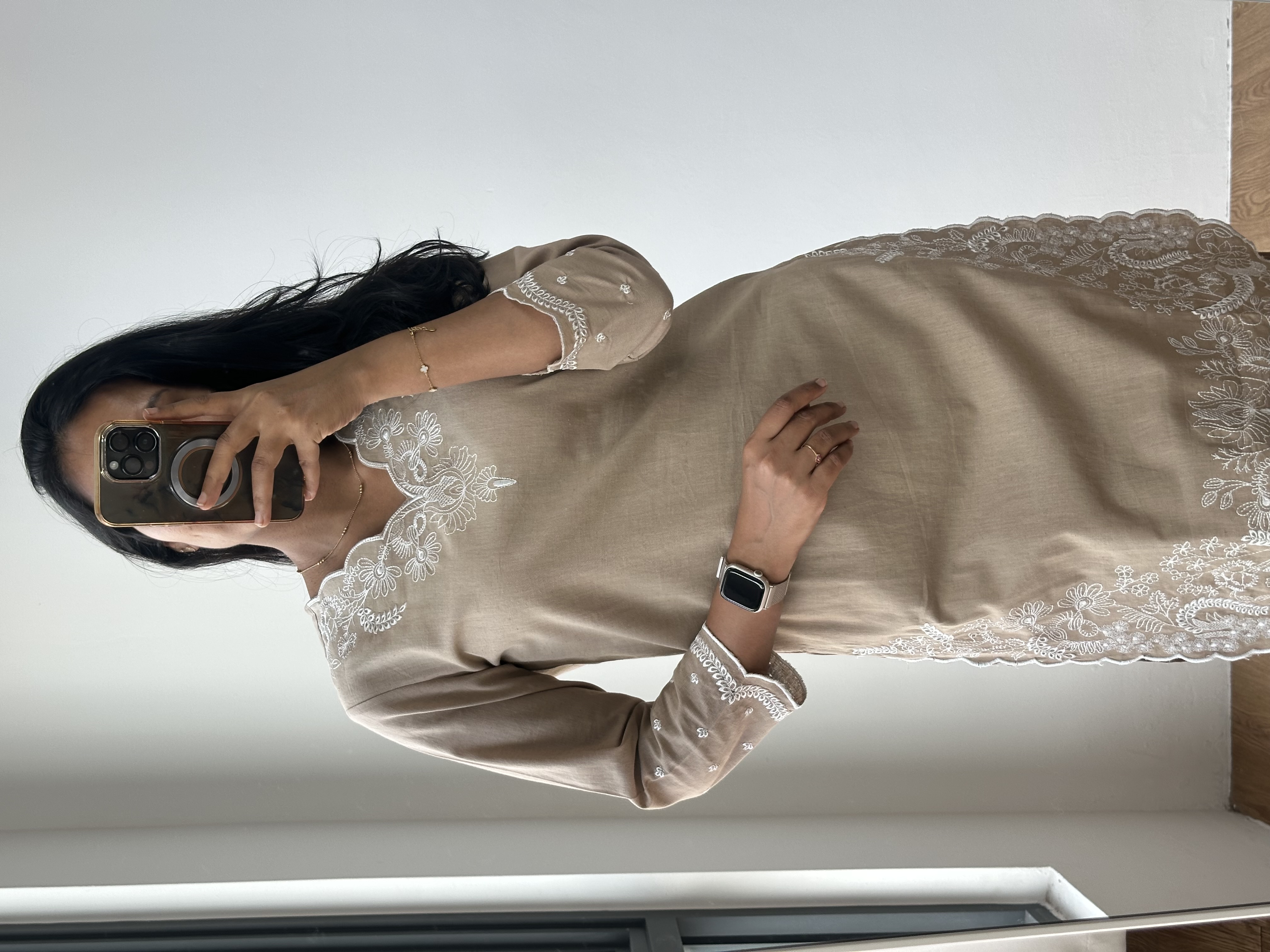 Curved Flex Cotton Coord Set