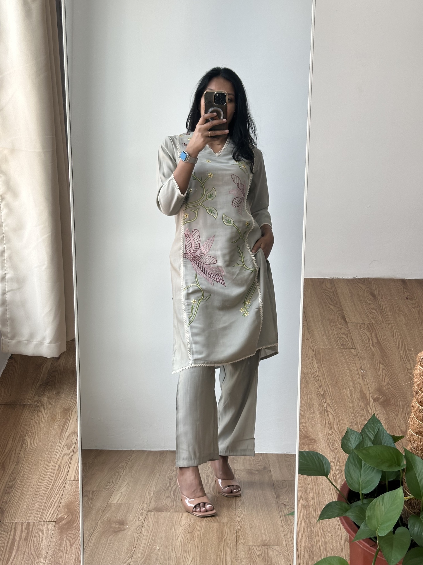 Chinon Silk Coord Set