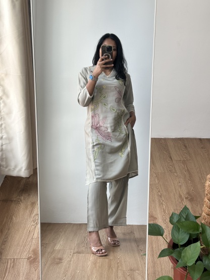Chinon Silk Coord Set