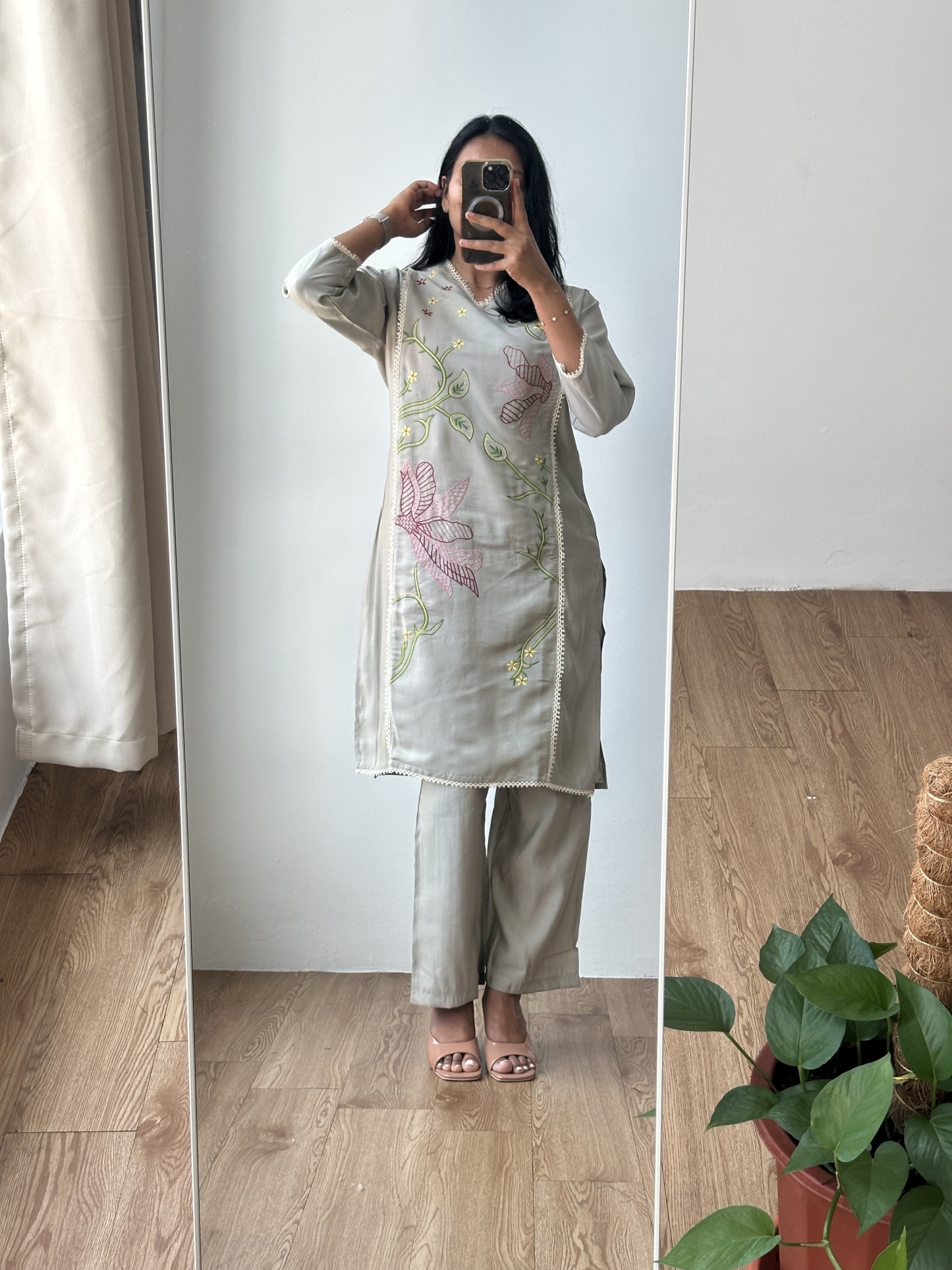 Chinon Silk Coord Set