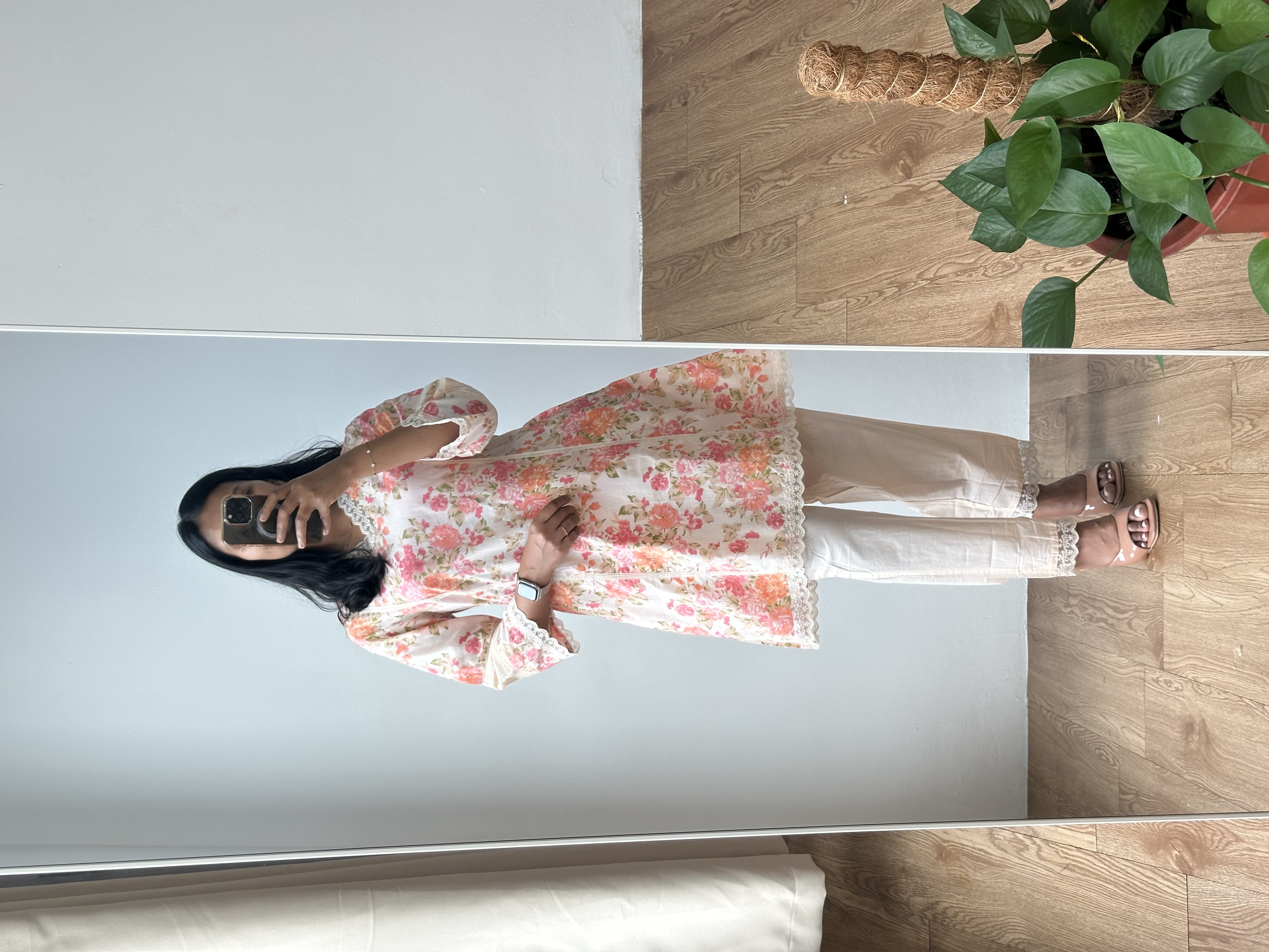 A Line Floral Coord Set