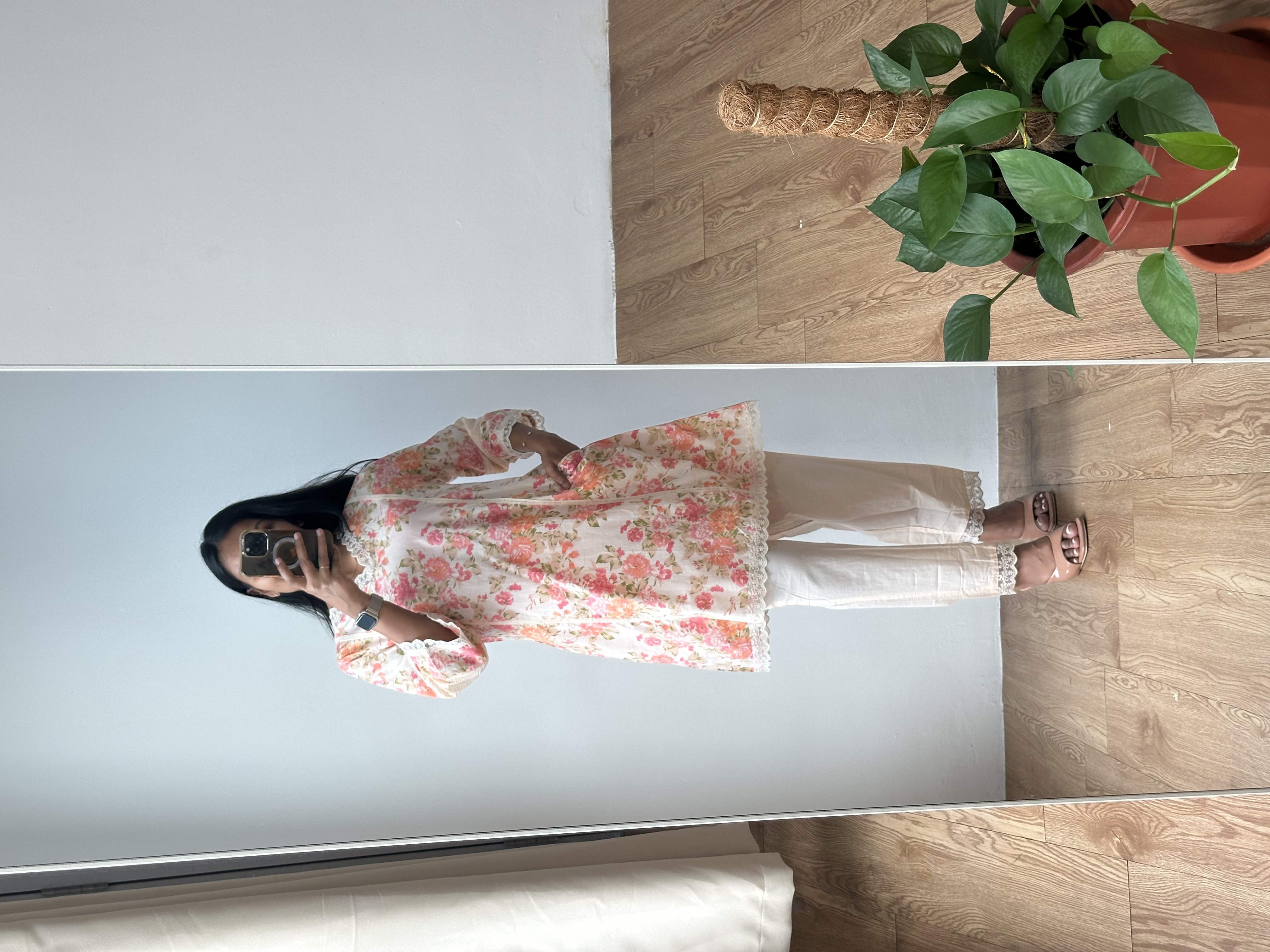 A Line Floral Coord Set