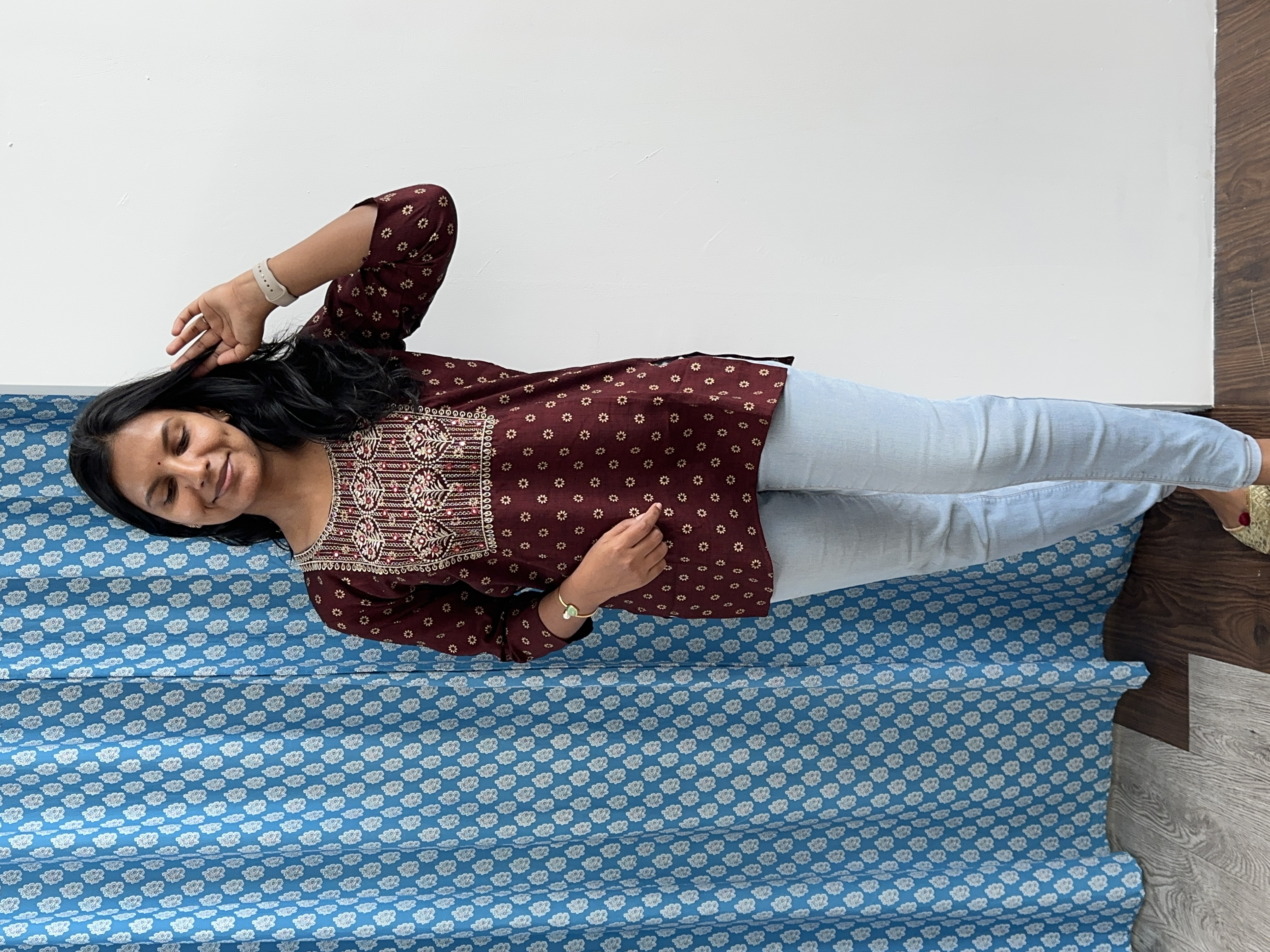 Cotton Blend Short Tunic